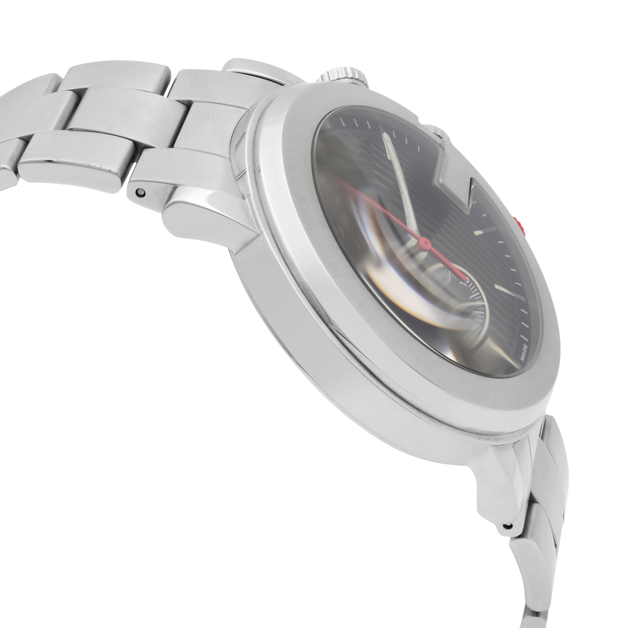 GUCCI Gクロノ YA101361 Gucci G Chrono 44mm Stainless Steel Black Dial Quartz Mens