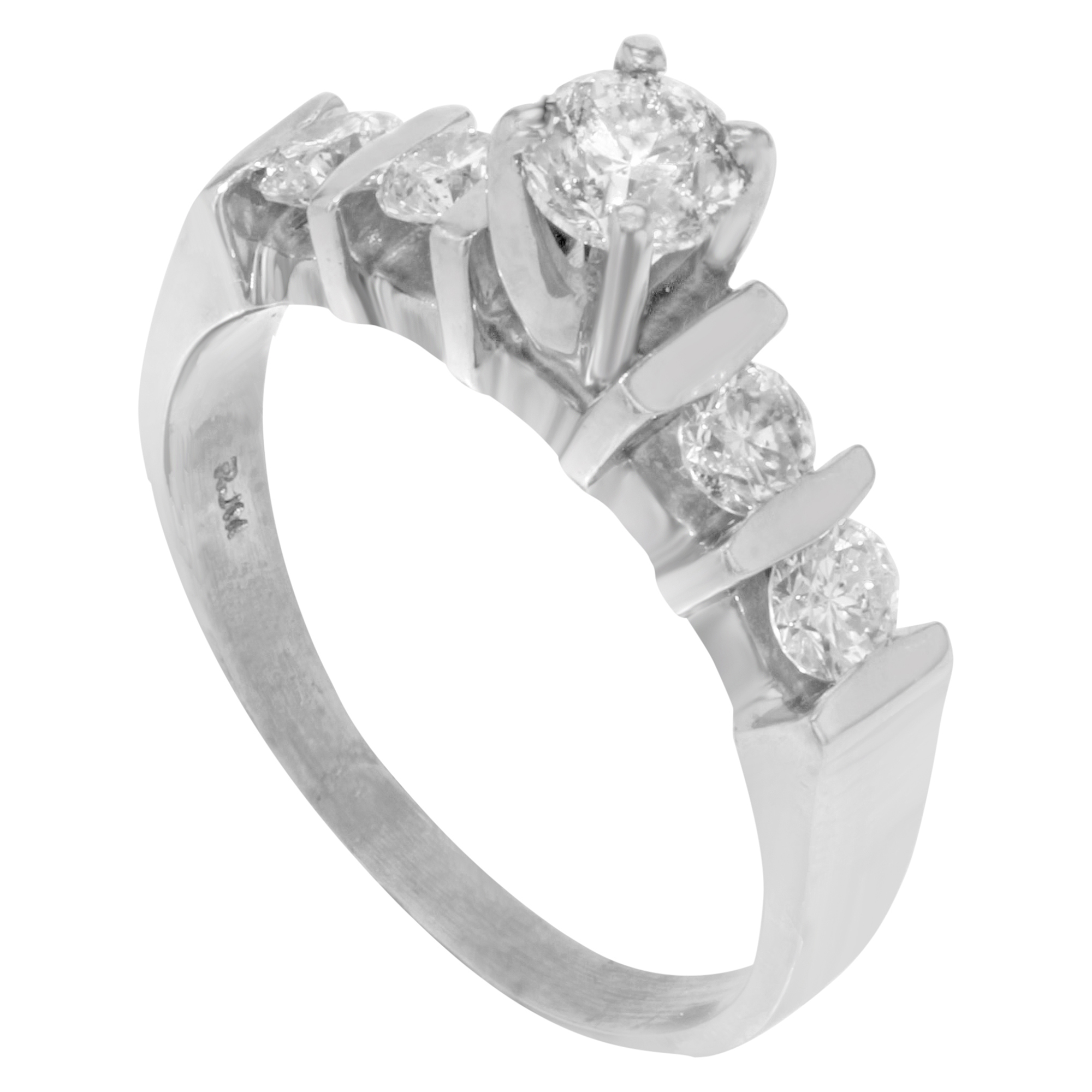 2nd image of Rachel Koen 014931 Engagement Ring with Diamonds, New condition