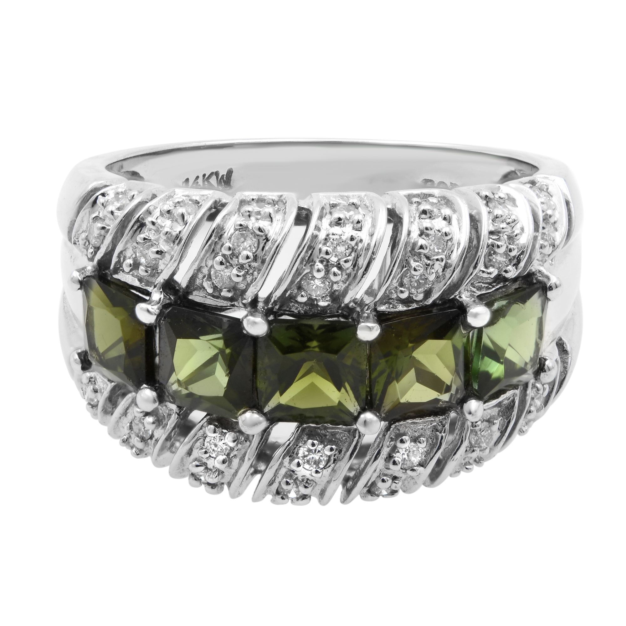 1st image of Rachel Koen 029217 Ring with Diamonds & Gemstones, Unworn condition