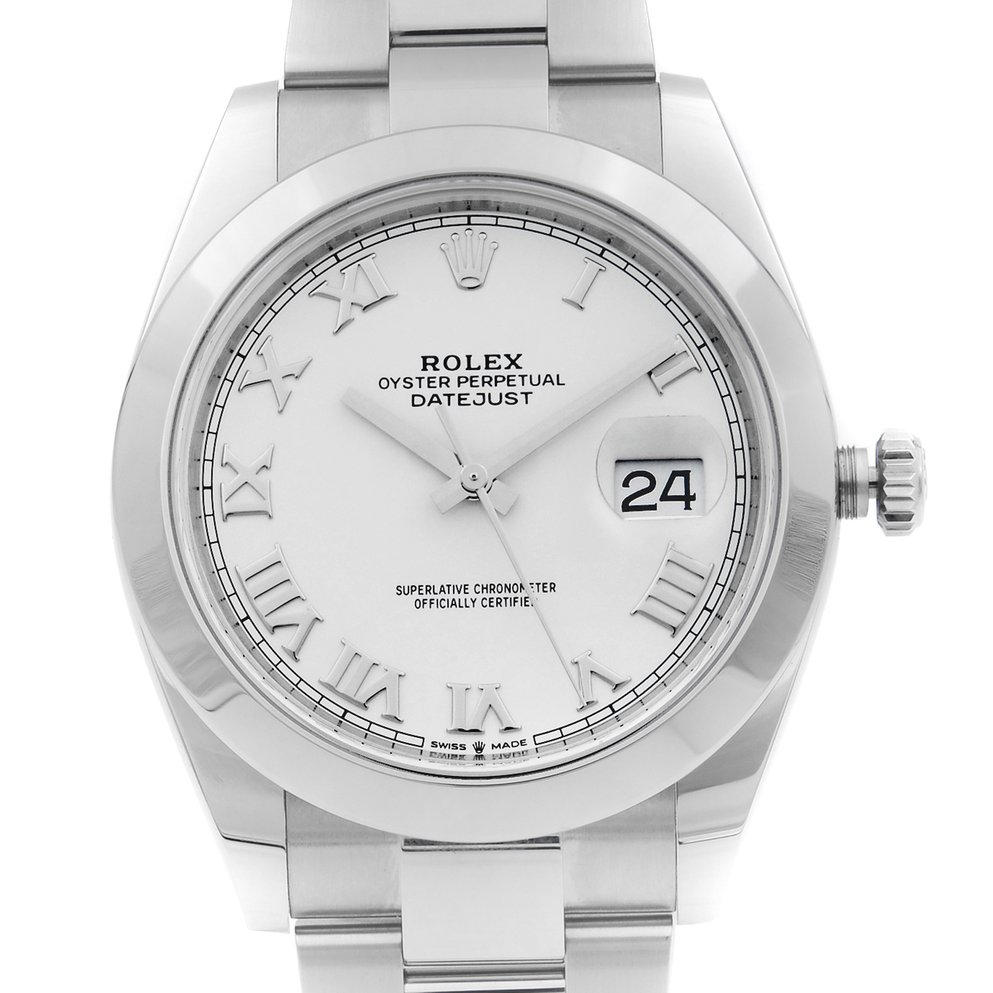 datejust 41 roman dial