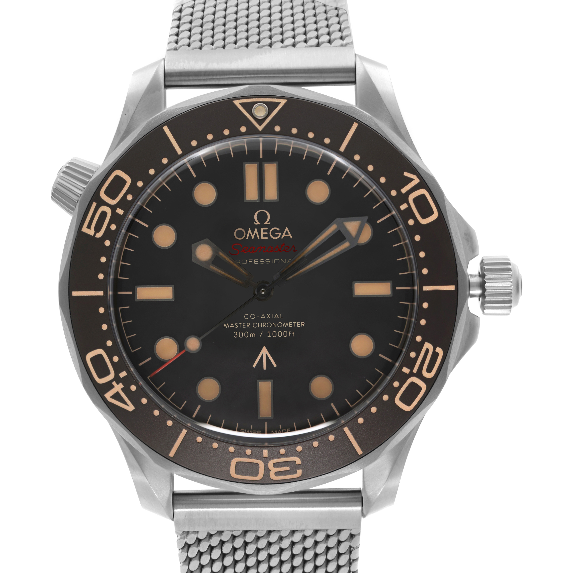 Omega Seamaster 300 Titanium 007 Edition No Time To Die 210.90