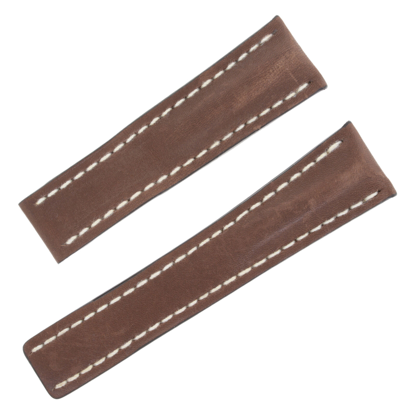 Breitling 444X 24-20mm Genuine Leather Brown Men's Watch Band | eBay