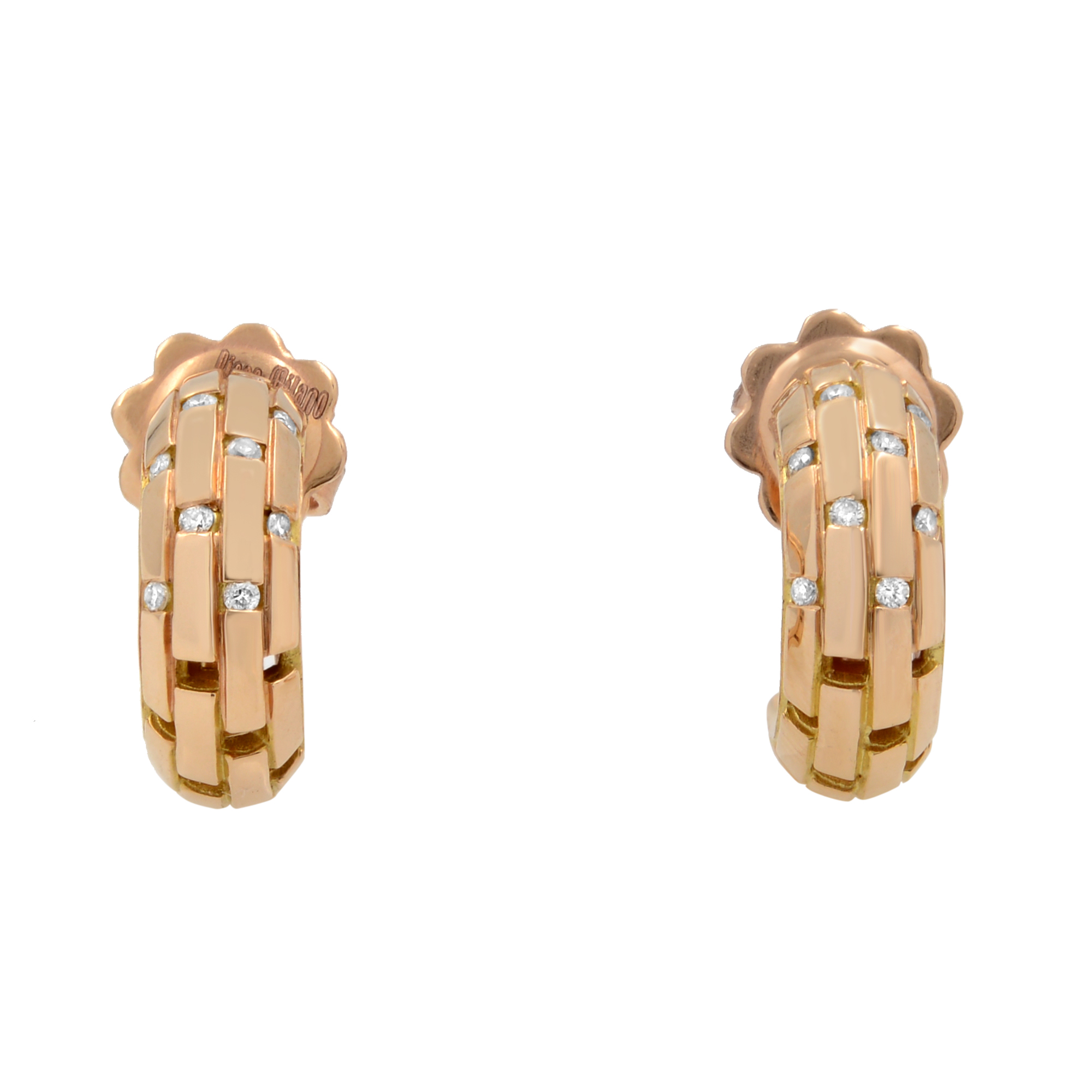 2nd image of Piero Milano  010990 Earring with Diamonds, Unworn condition