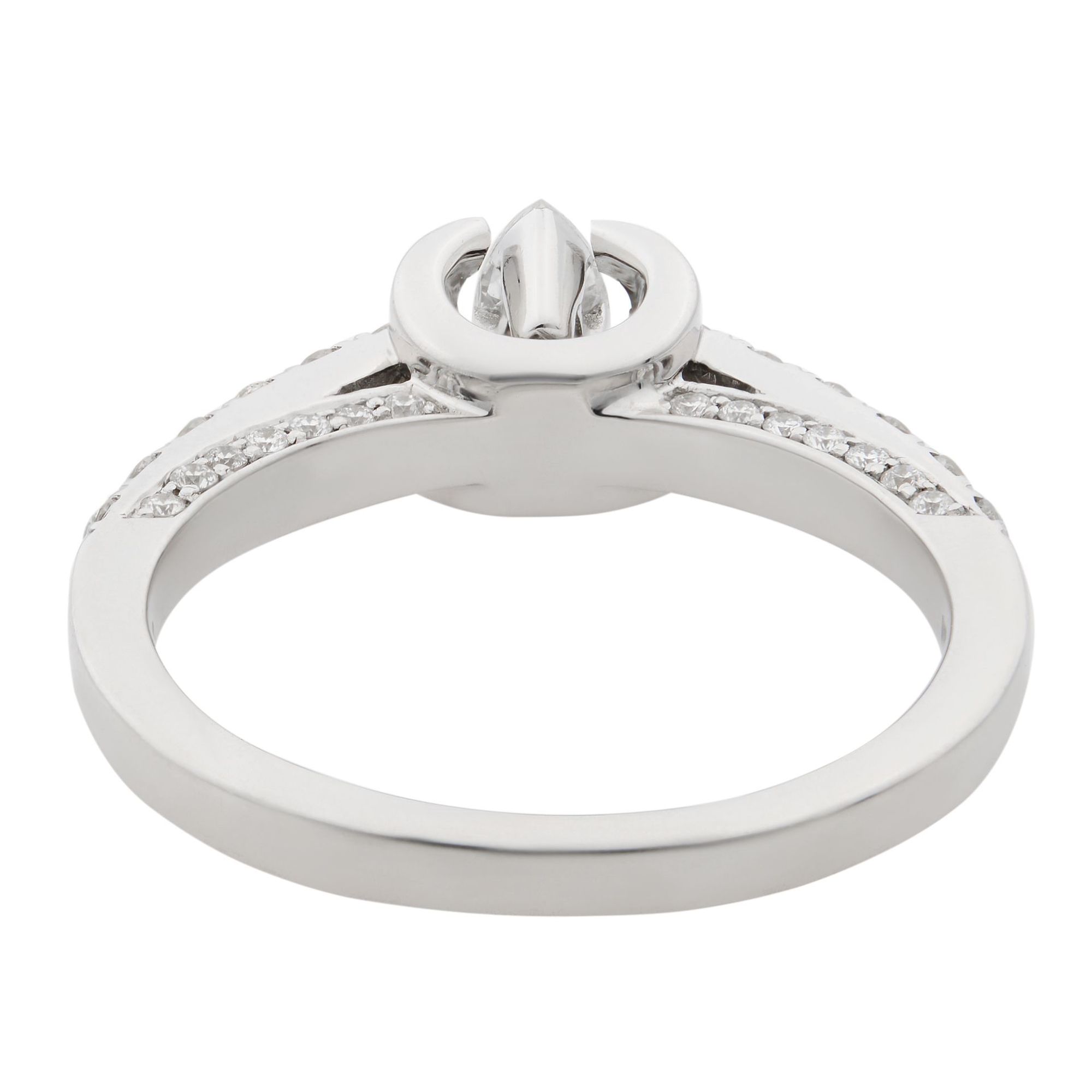 5th image of Rachel Koen 014614 Engagement Ring with Diamonds, New condition