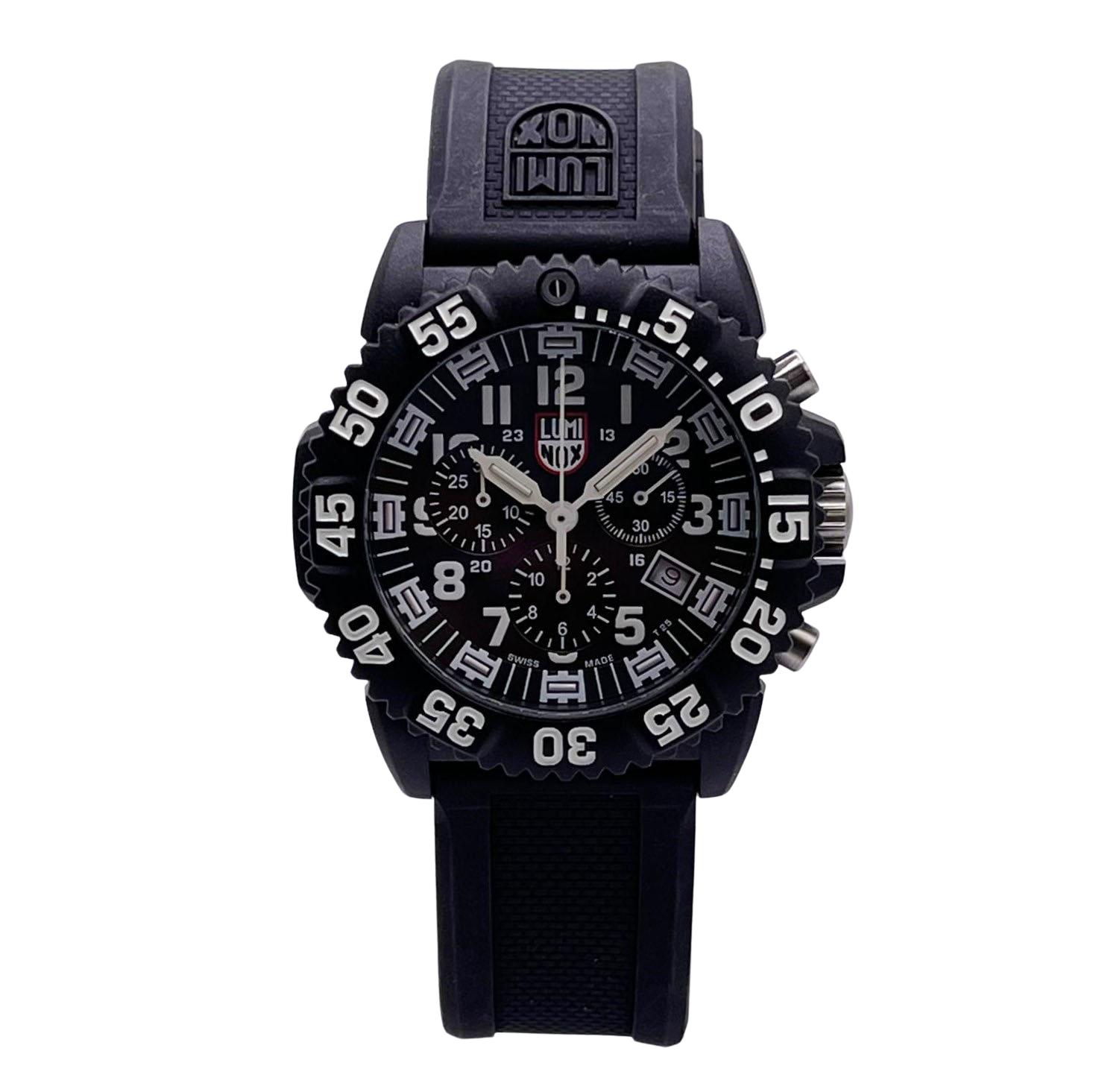 Luminox Navy Seal Colormark Chrono 44mm Black Dial Mens Quartz