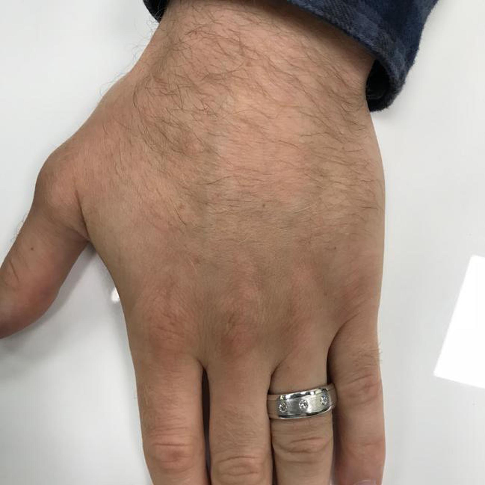 Model Wearing Ring
