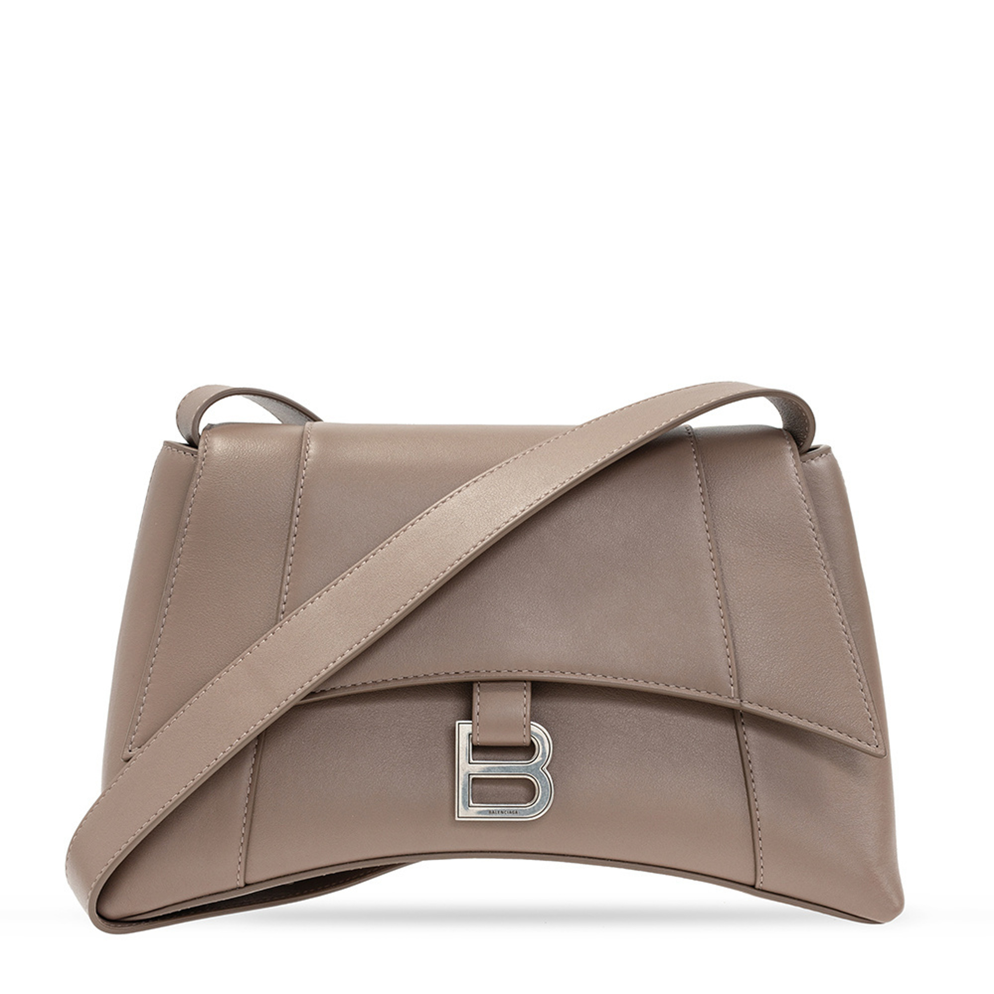 Balenciaga Treize Medium Dark Gray Leather Ladies Shoulder Bag | eBay