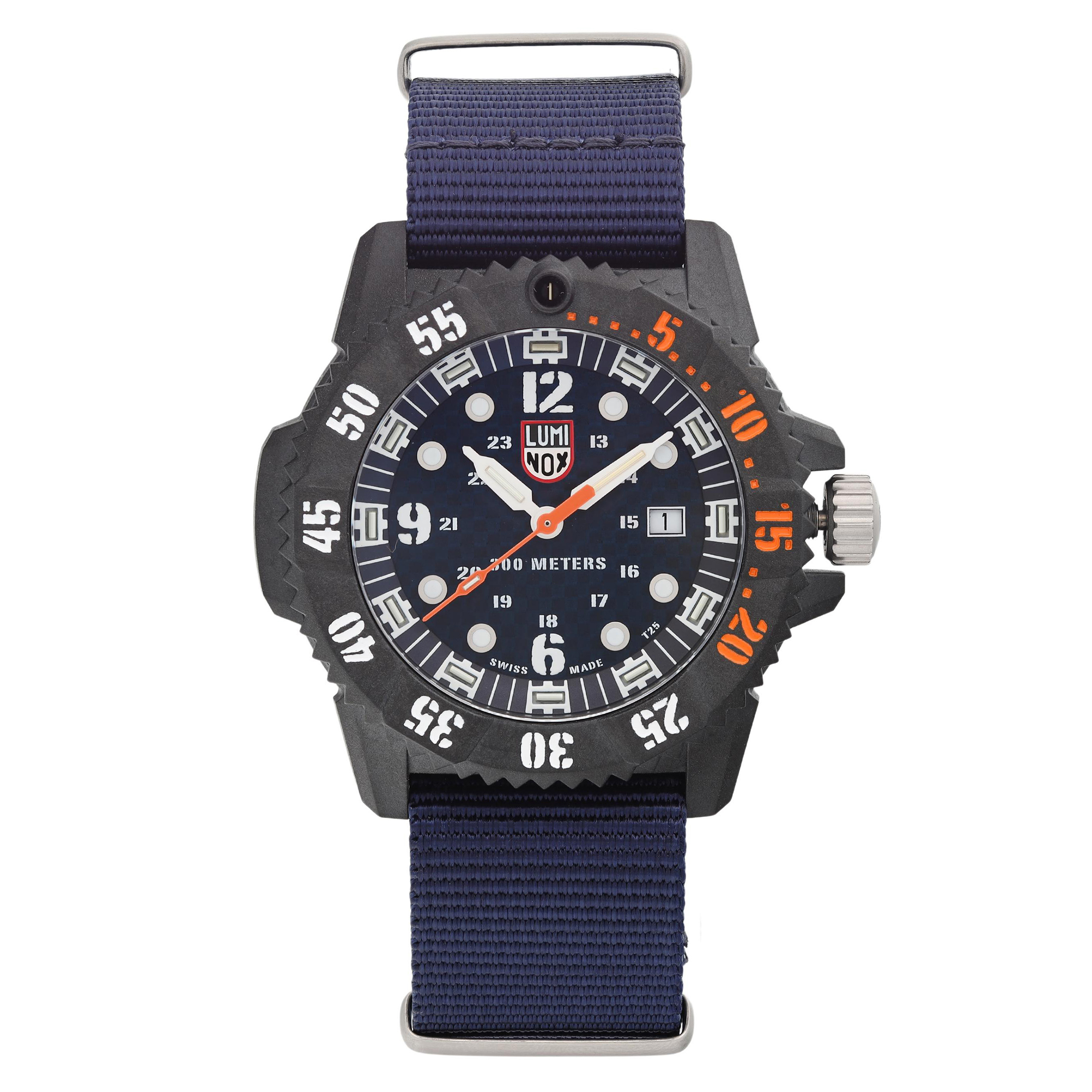 Luminox Master Carbon Seal 300m 46mm Blue Dial Quartz Men Watch XS