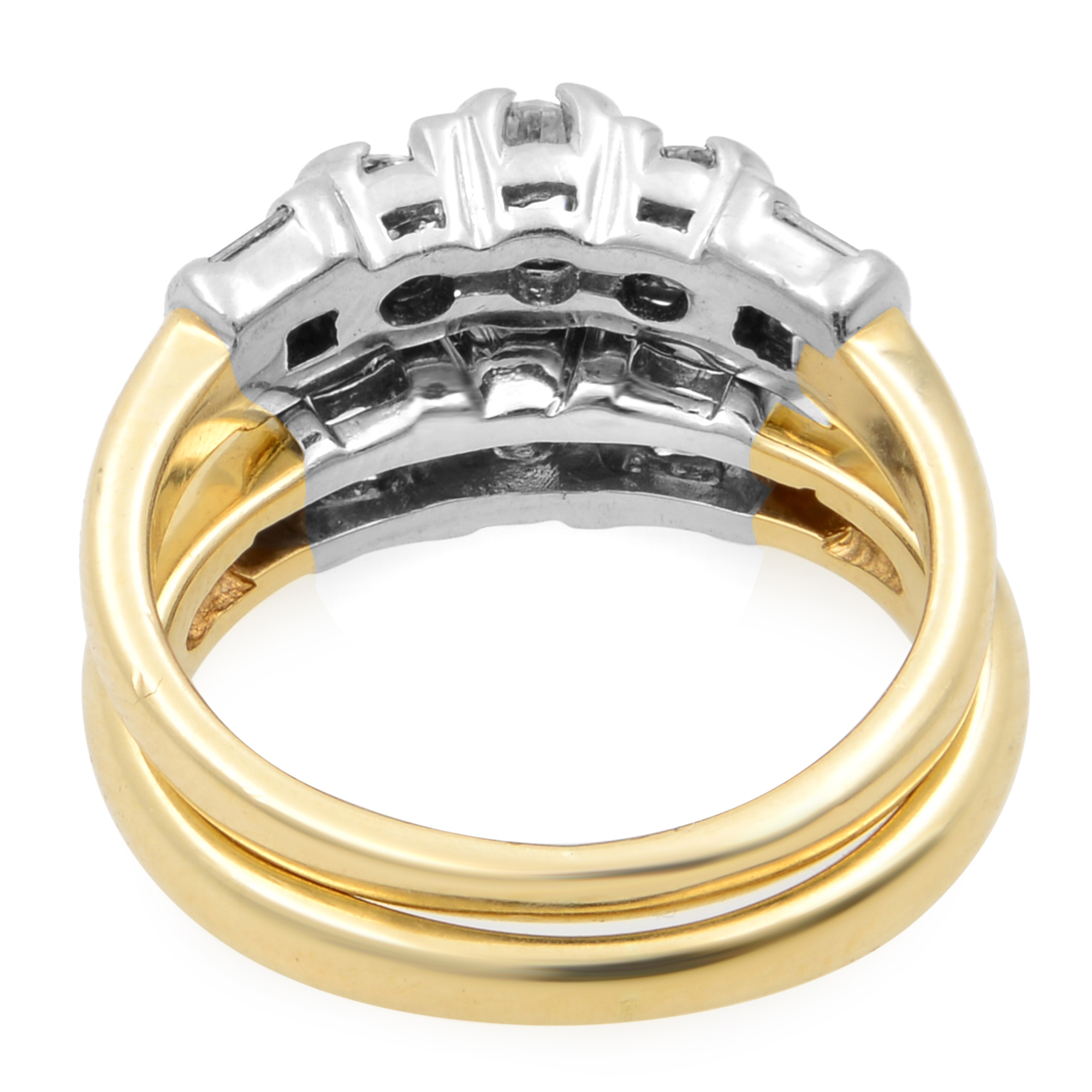 3rd image of Rachel Koen 029175 Engagement Ring with Diamonds, New condition