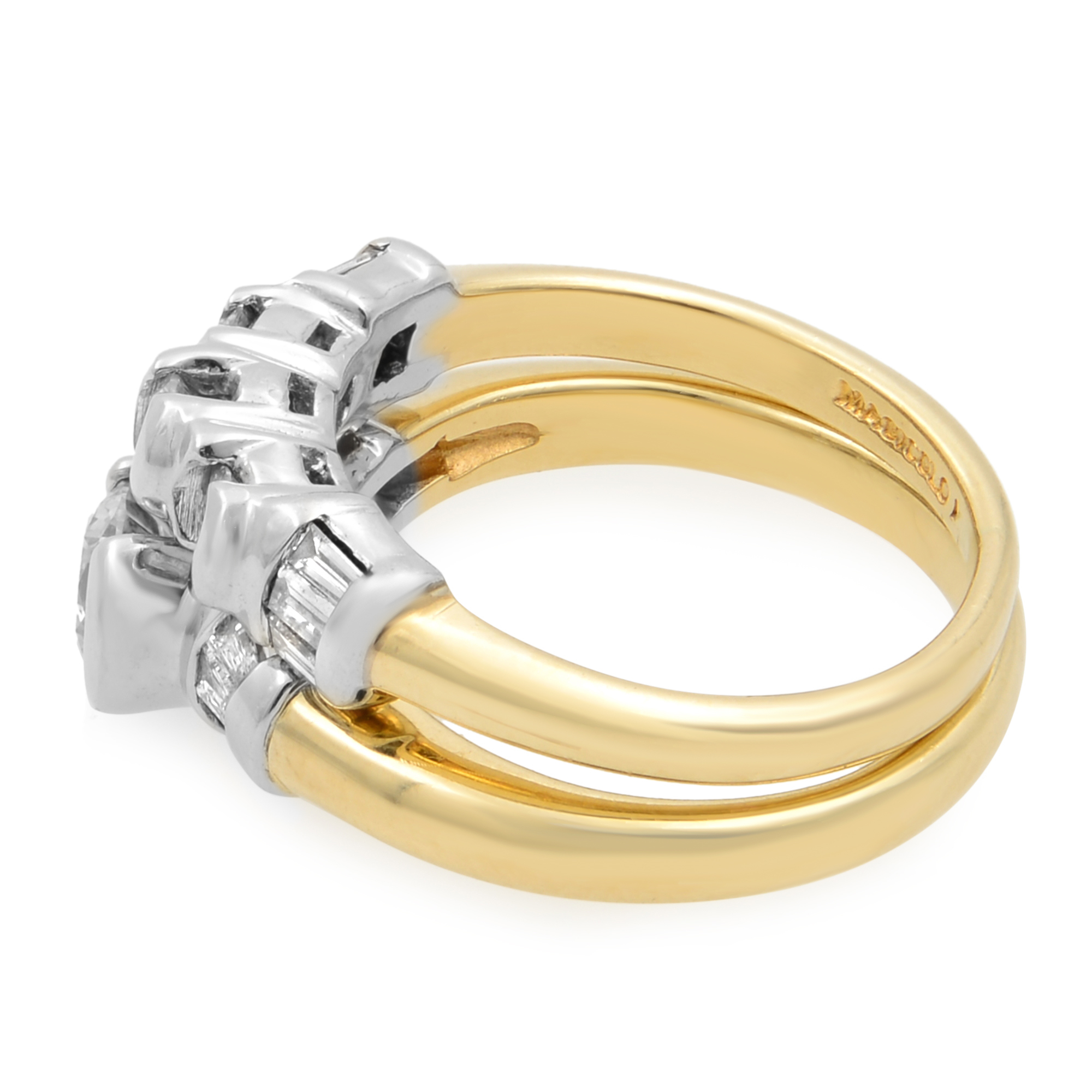 4th image of Rachel Koen 029175 Engagement Ring with Diamonds, New condition