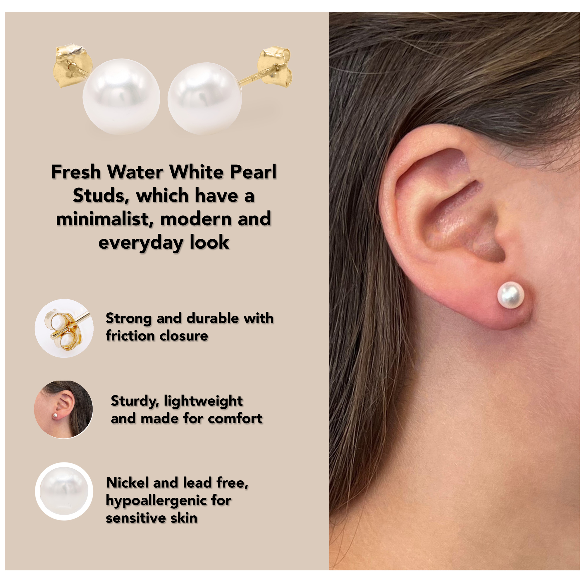 11th image of Rachel Koen 01537 Earring with Gemstones, Unworn condition
