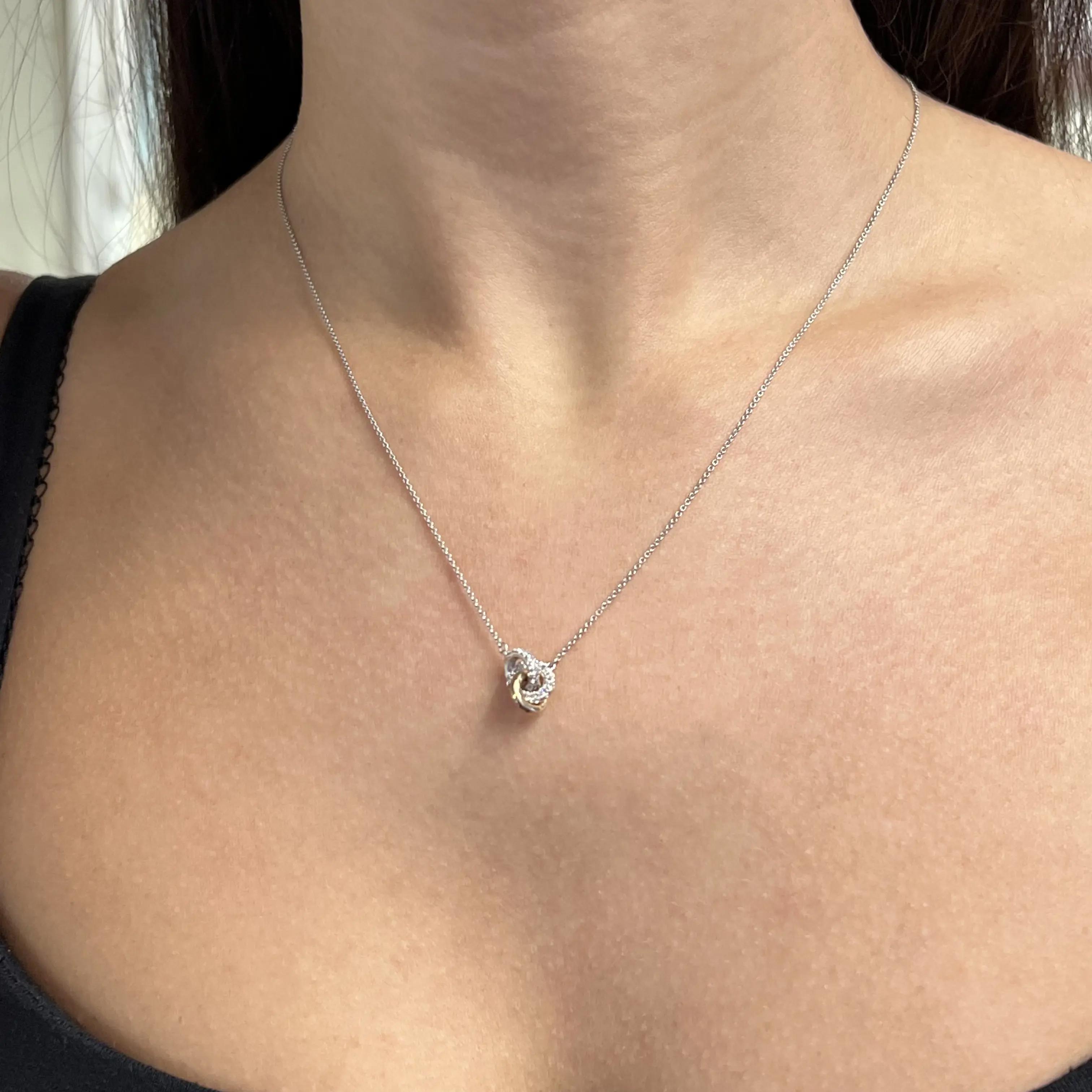 6th image of Rachel Koen 02834 Necklace with Diamonds, New condition
