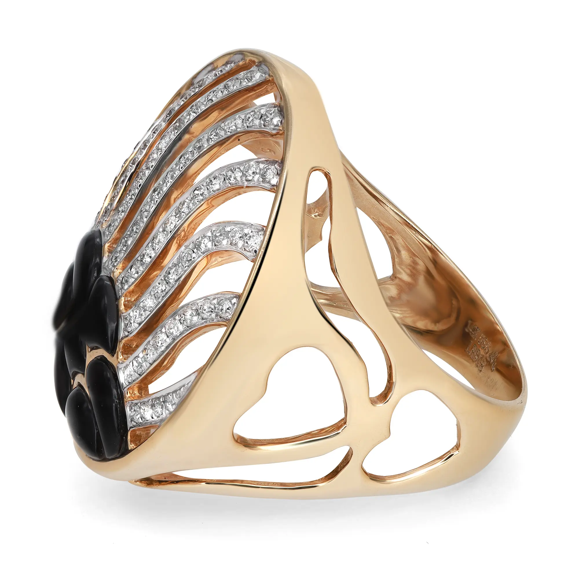 2nd image of Rachel Koen 02683 Ring with Diamonds & Gemstones, Unworn condition
