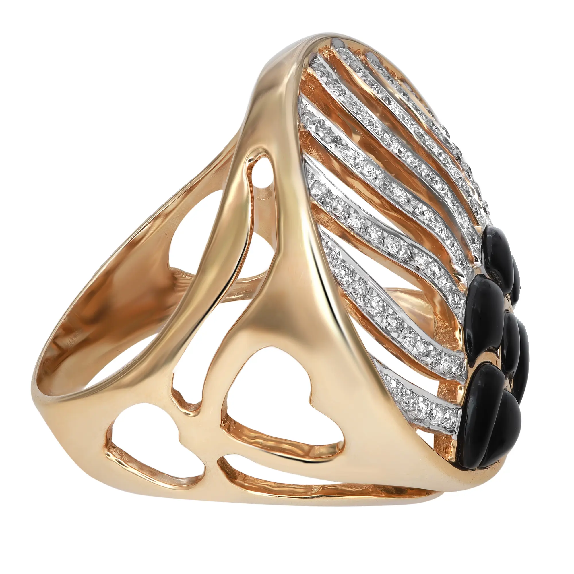 3rd image of Rachel Koen 02683 Ring with Diamonds & Gemstones, Unworn condition