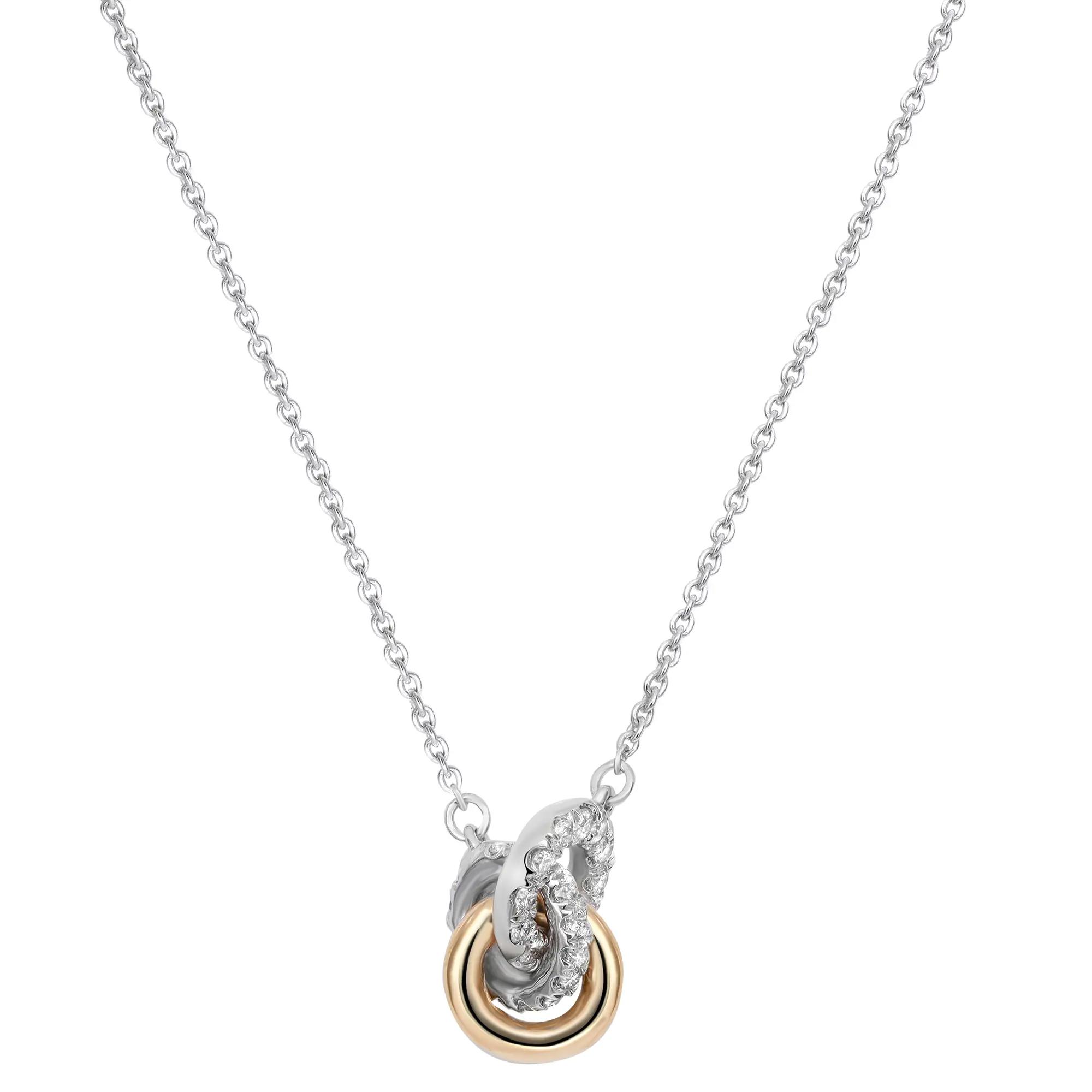 4th image of Rachel Koen 02834 Necklace with Diamonds, New condition