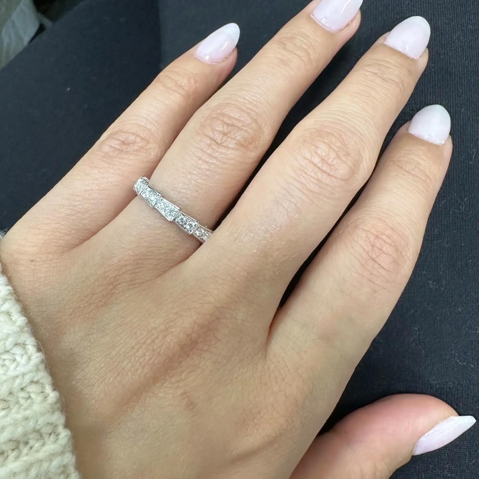 5th image of Bvlgari 349737 Ring with Diamonds, NewWithoutTags condition