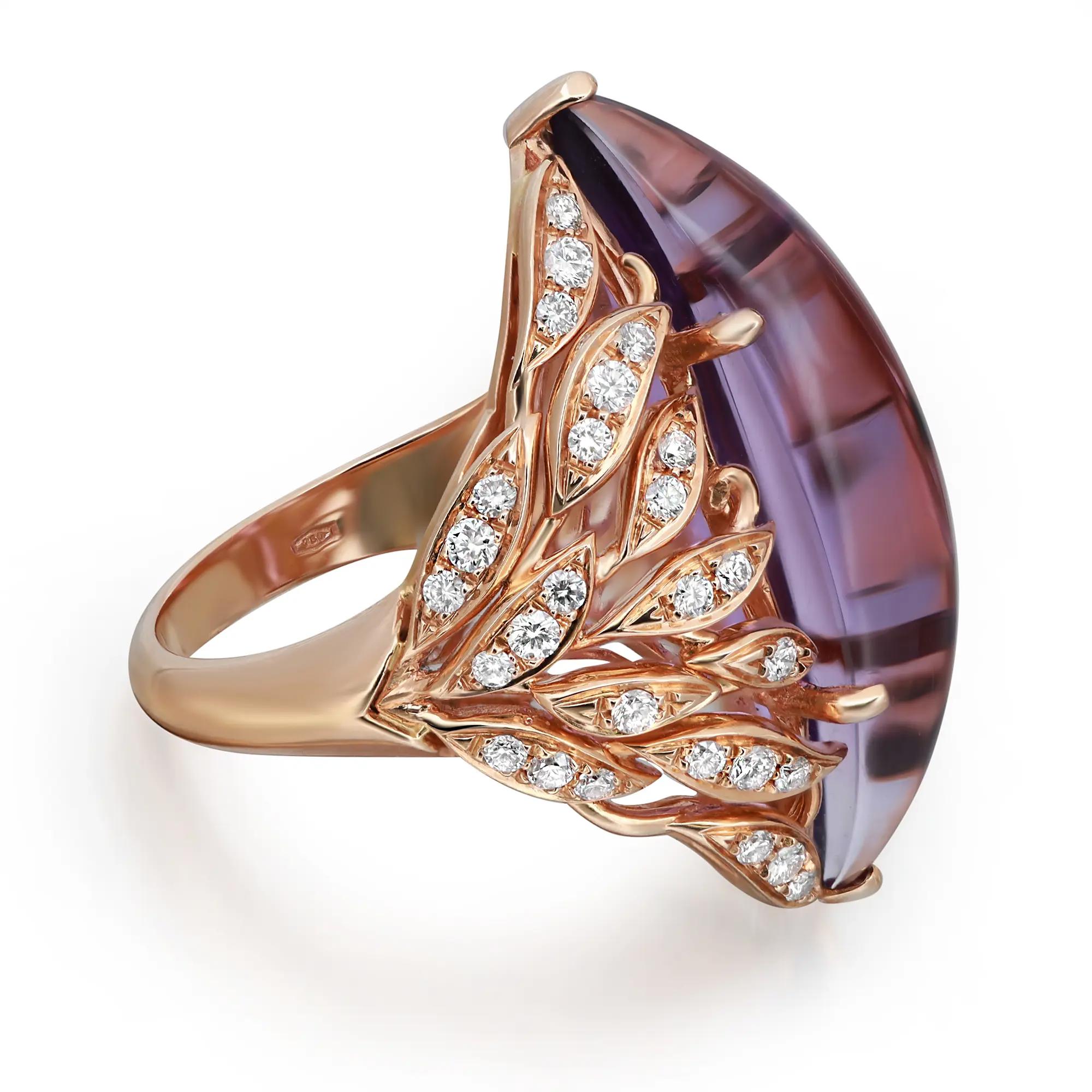 3rd image of Luca Carati  048366 Ring with Diamonds & Gemstones, New condition
