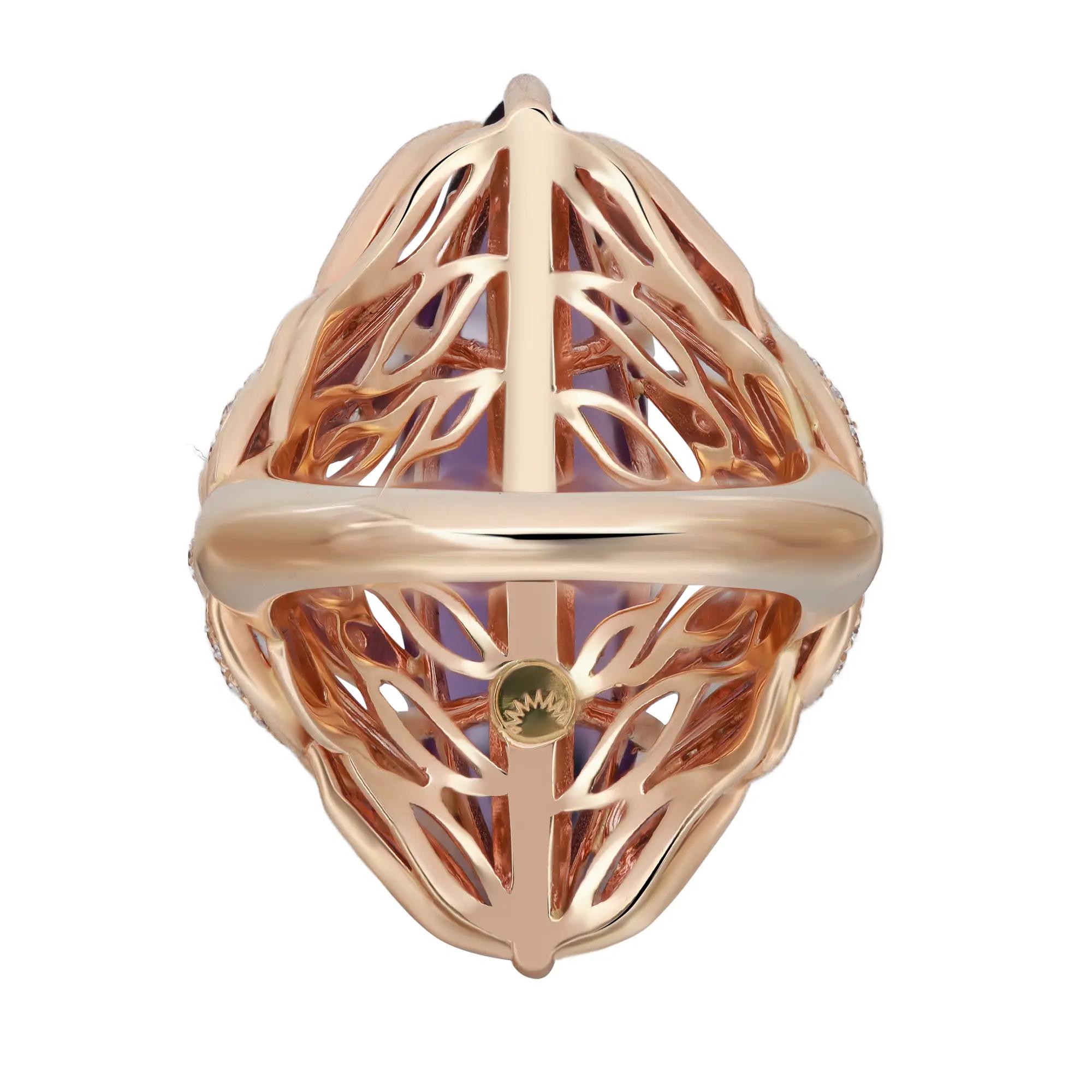 4th image of Luca Carati  048366 Ring with Diamonds & Gemstones, New condition