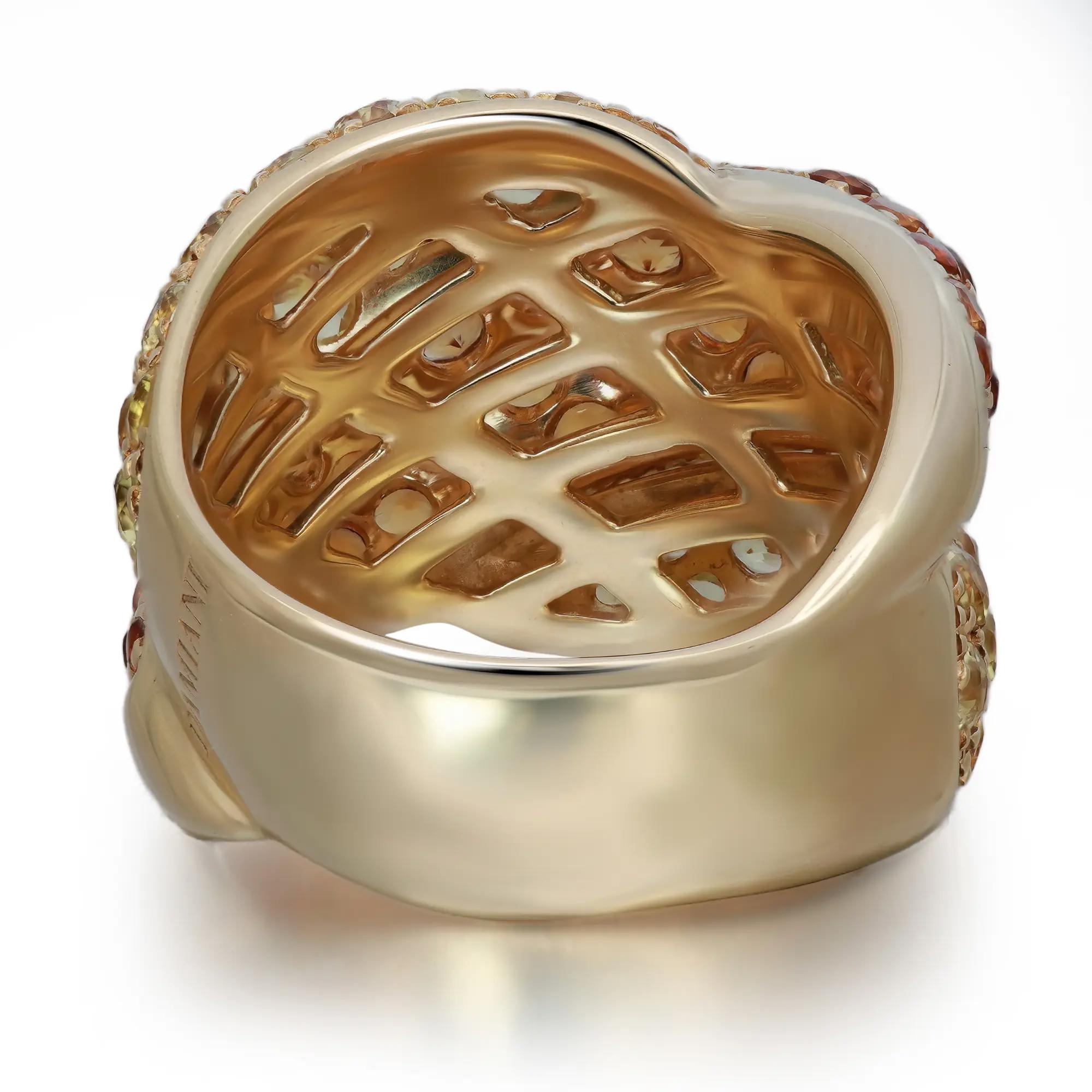 5th image of Damiani 044123 Ring with Gemstones, Unworn condition