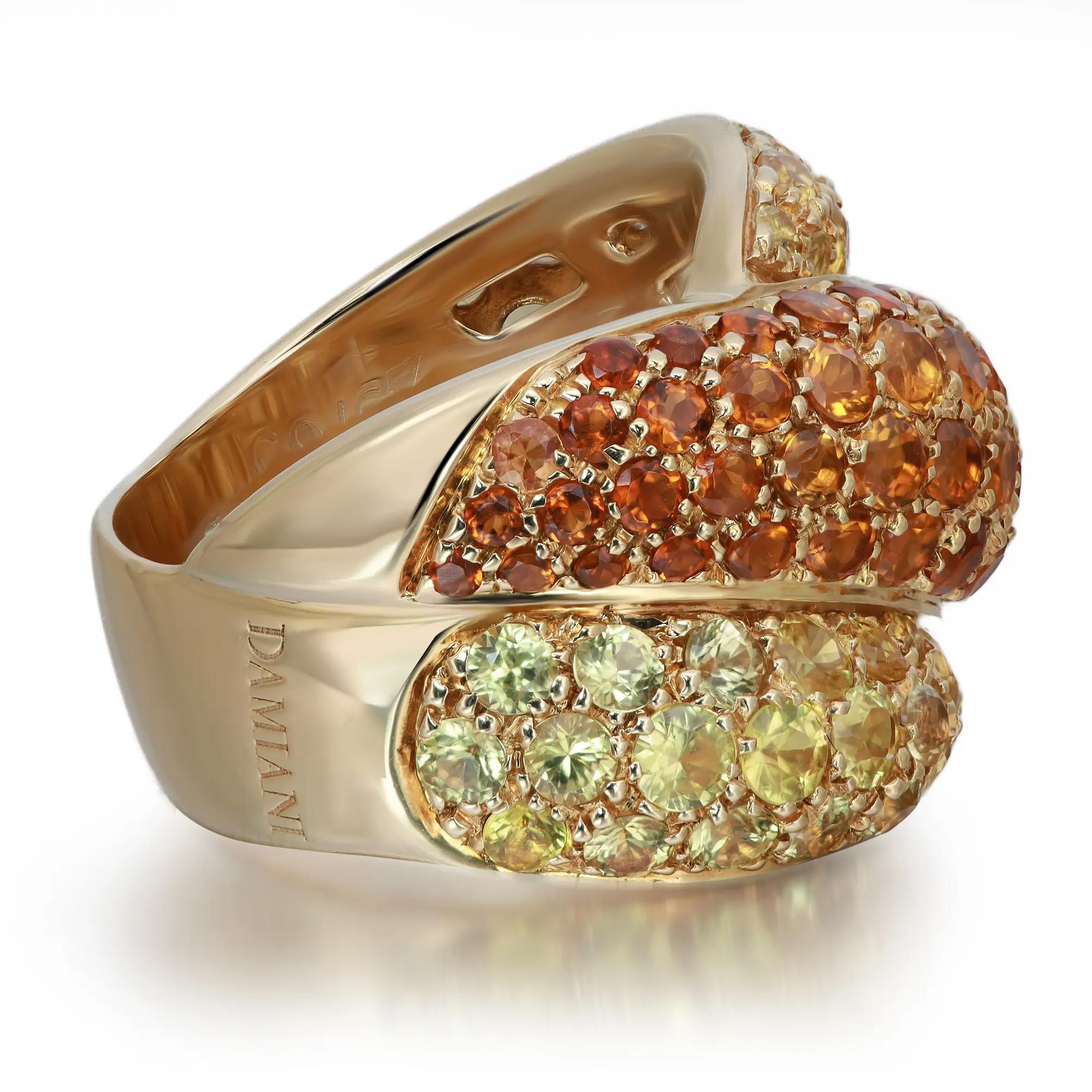 4th image of Damiani 044123 Ring with Gemstones, Unworn condition