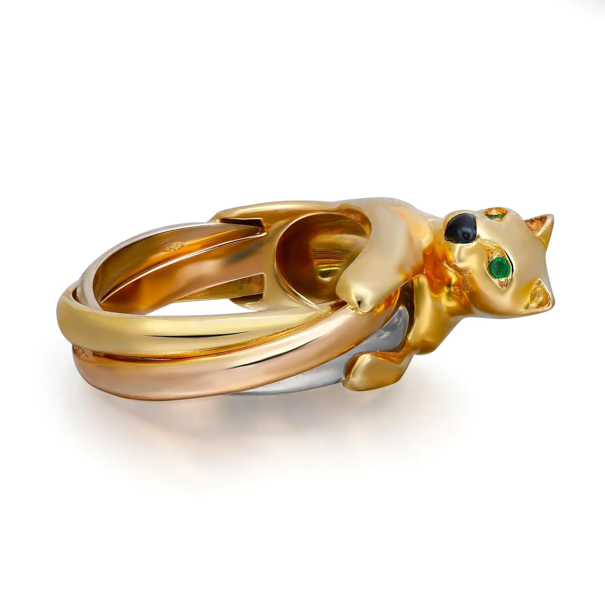 3rd image of Cartier 044151 Ring with Gemstones, PreOwned condition