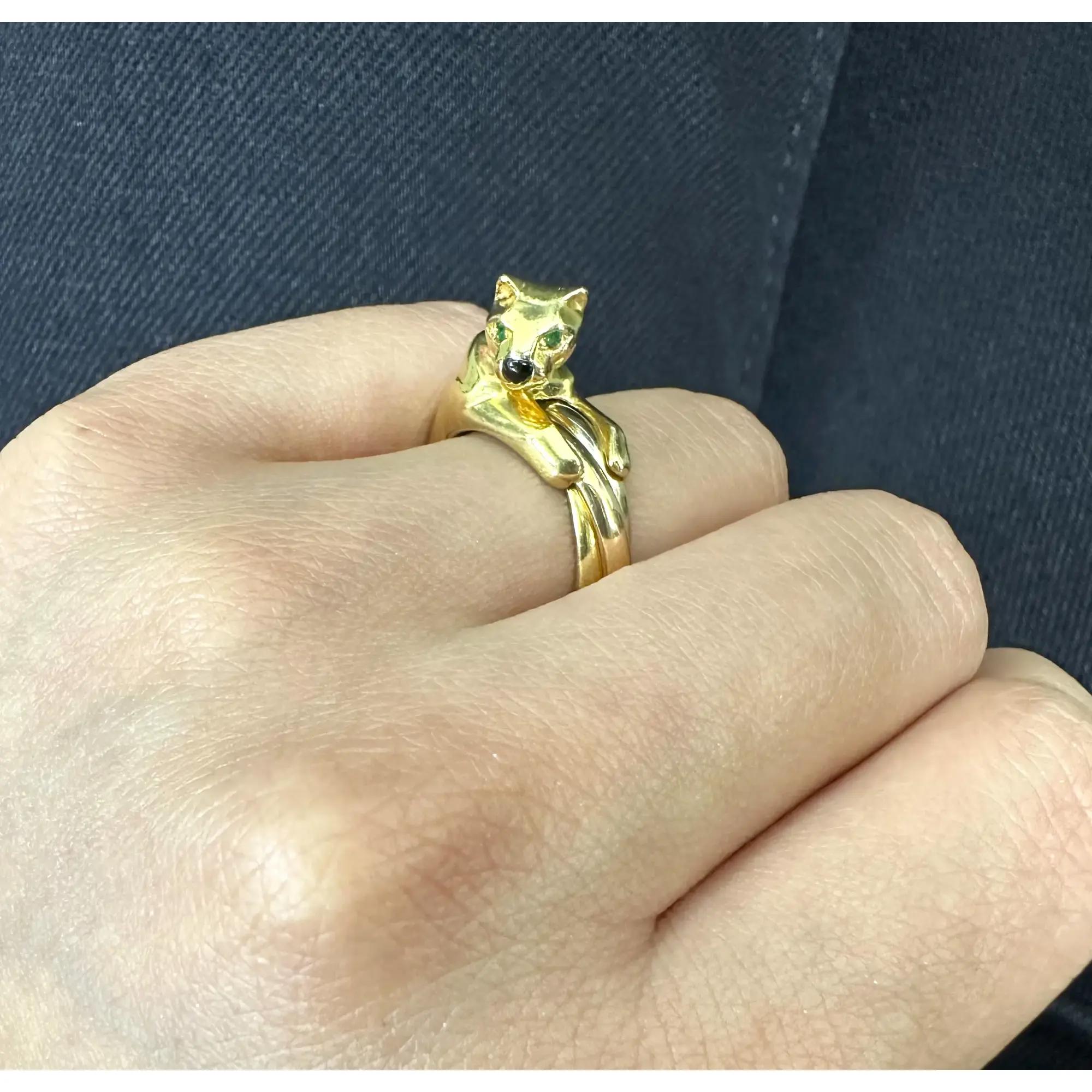 6th image of Cartier 044151 Ring with Gemstones, PreOwned condition