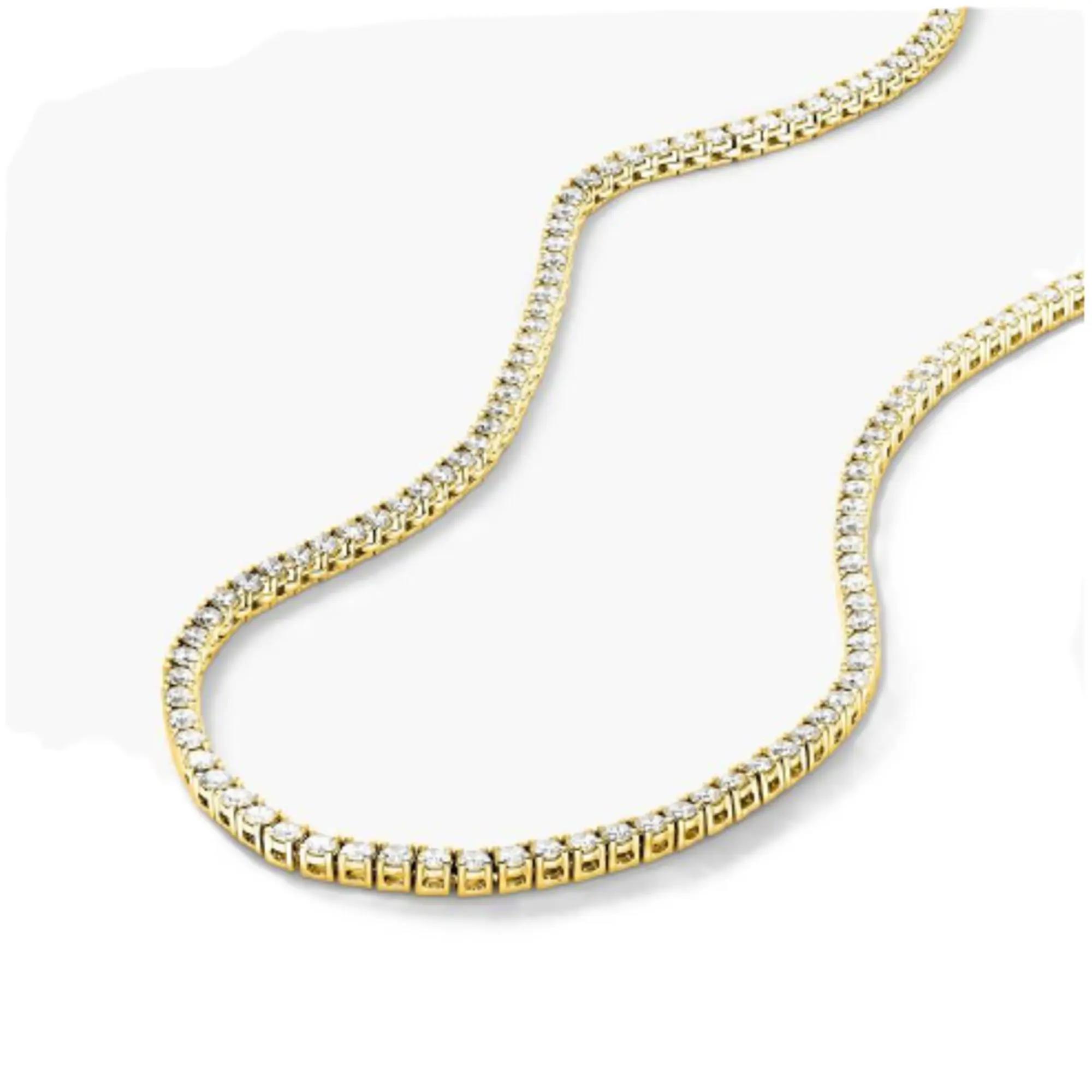 2nd image of Rachel Koen 044651 Necklace with Diamonds, New condition