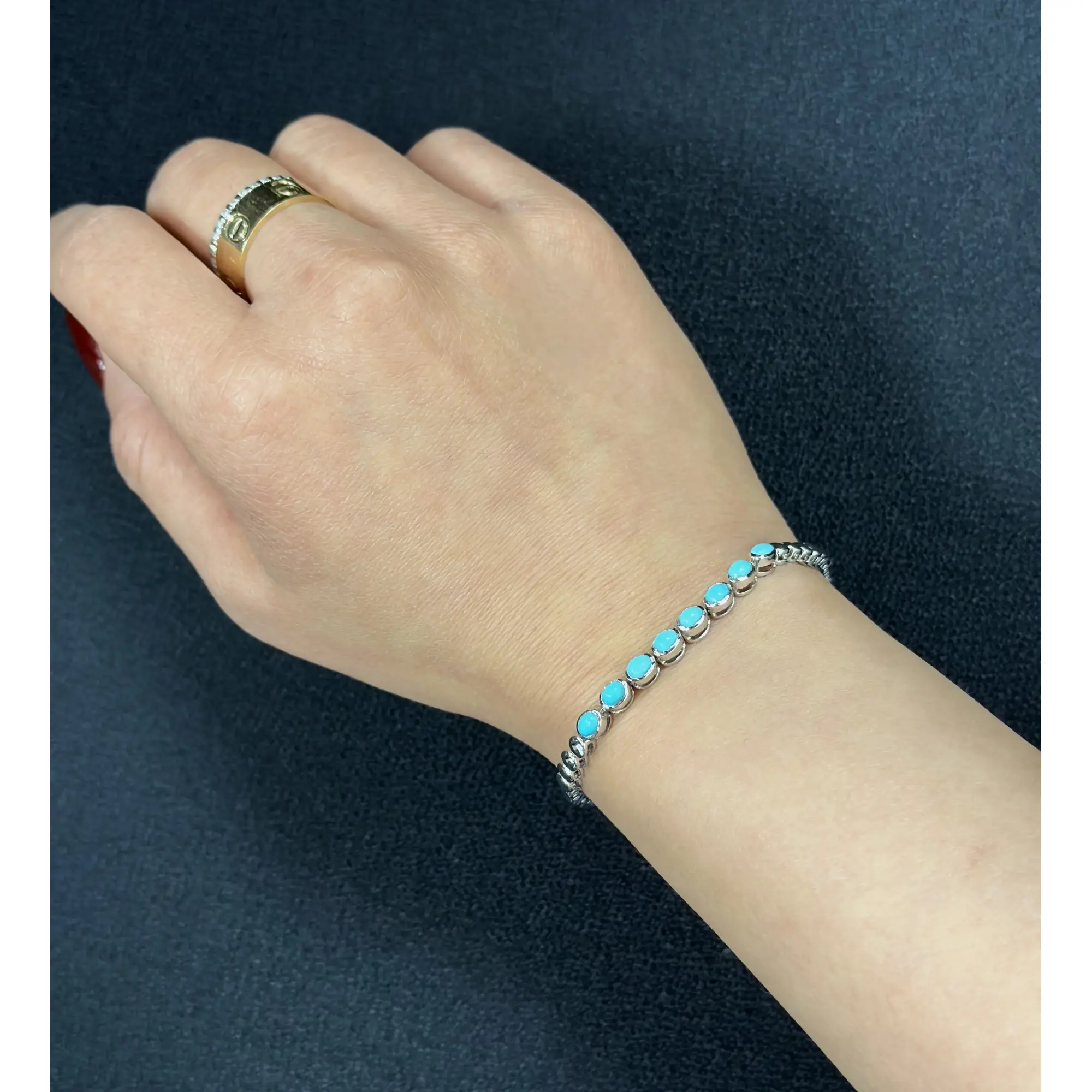 6th image of Rachel Koen 045011 Bracelet with Gemstones, New condition