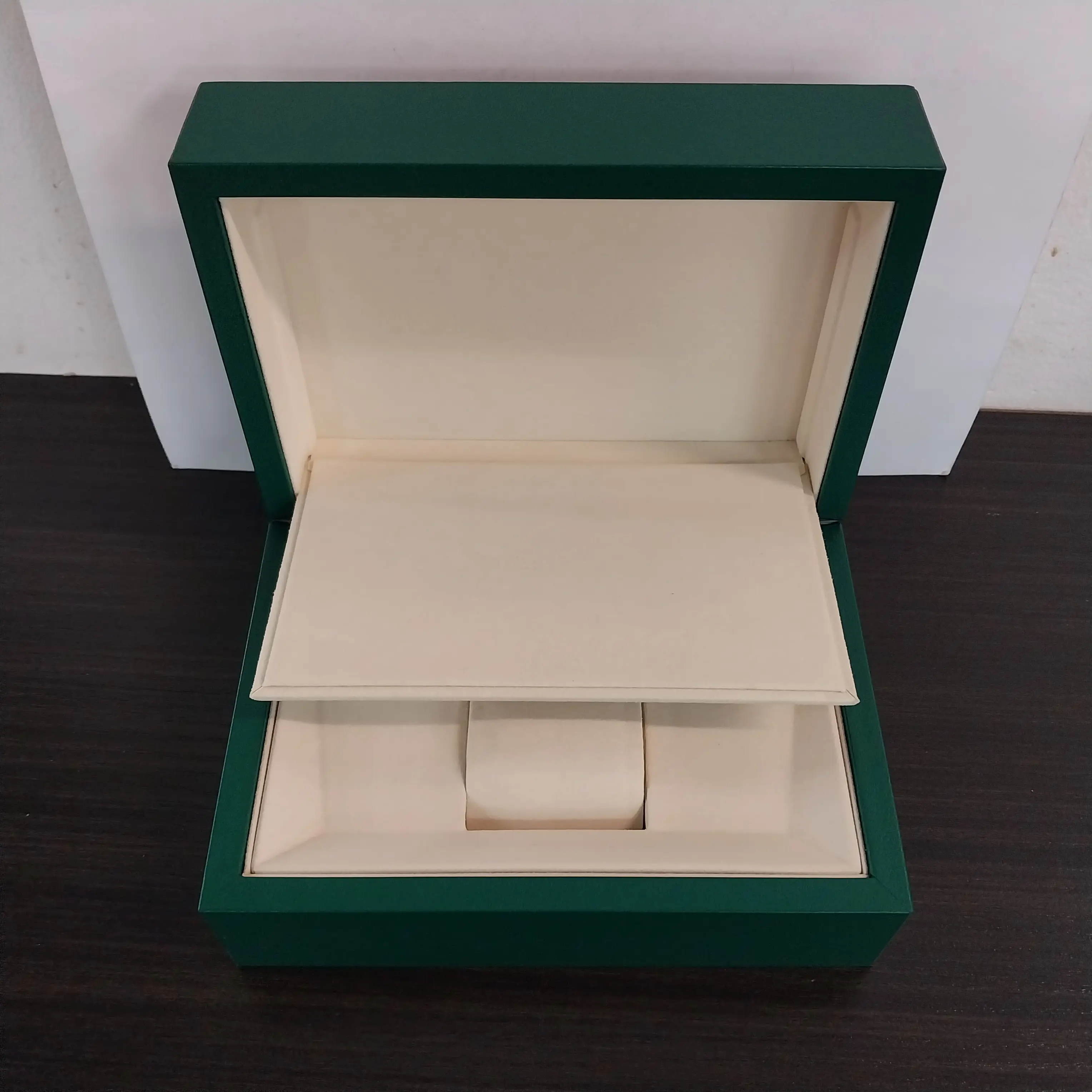 ROLEX OYSTER M グリーン 時計ケース 内箱のみ Rolex Green Oyster M Eco Presentation Storage Watch Box