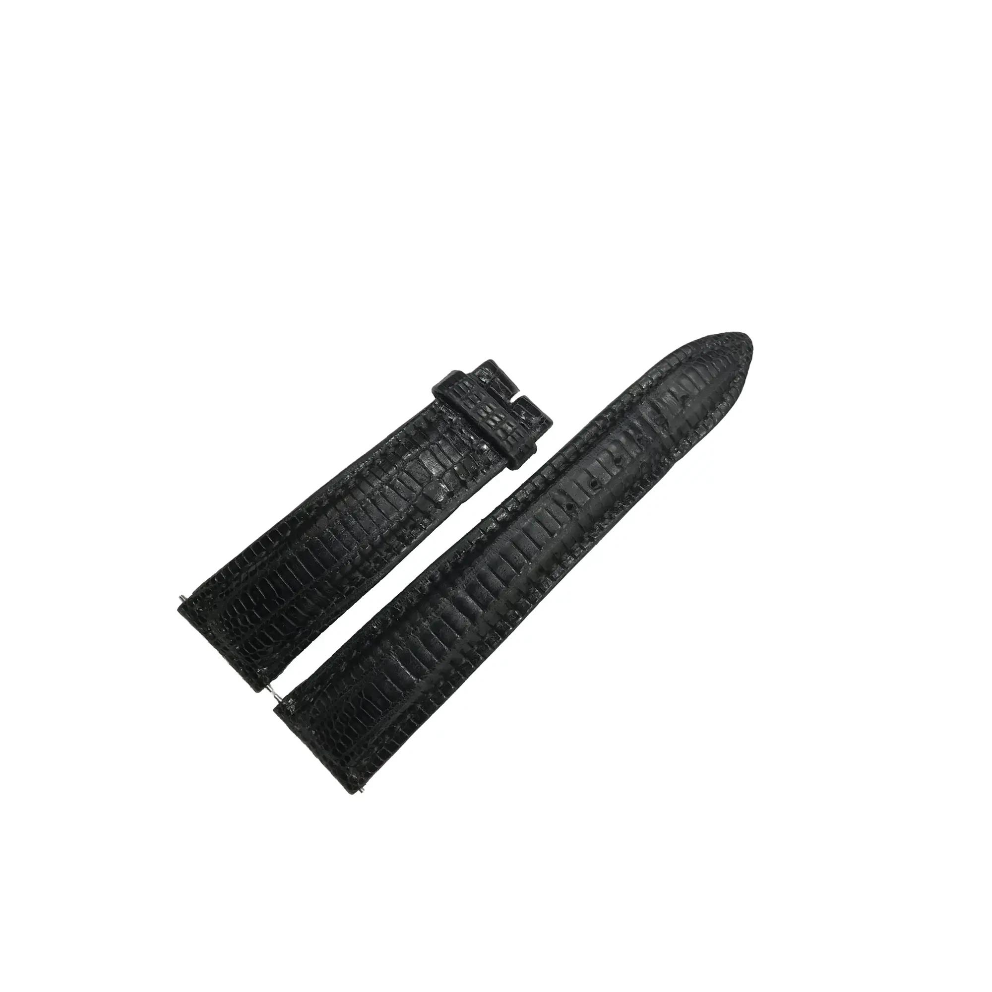 Tiffany & Co 18mm Black Leather Watch Band | eBay