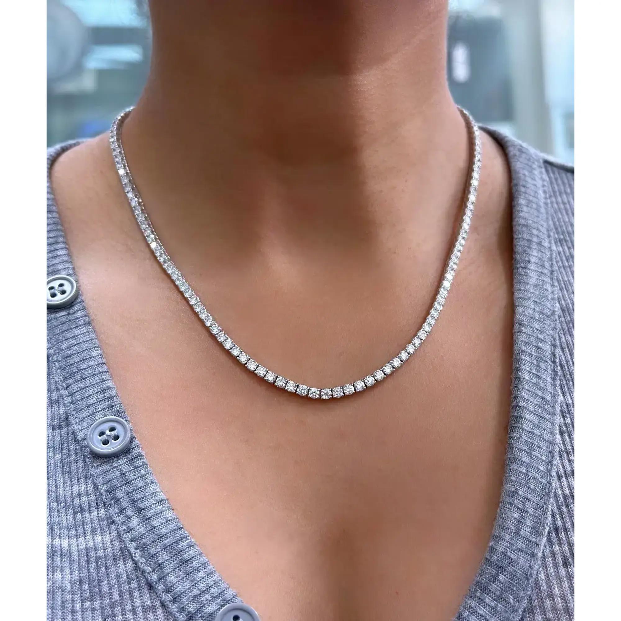 3rd image of Rachel Koen 045404 Necklace with Diamonds, New condition