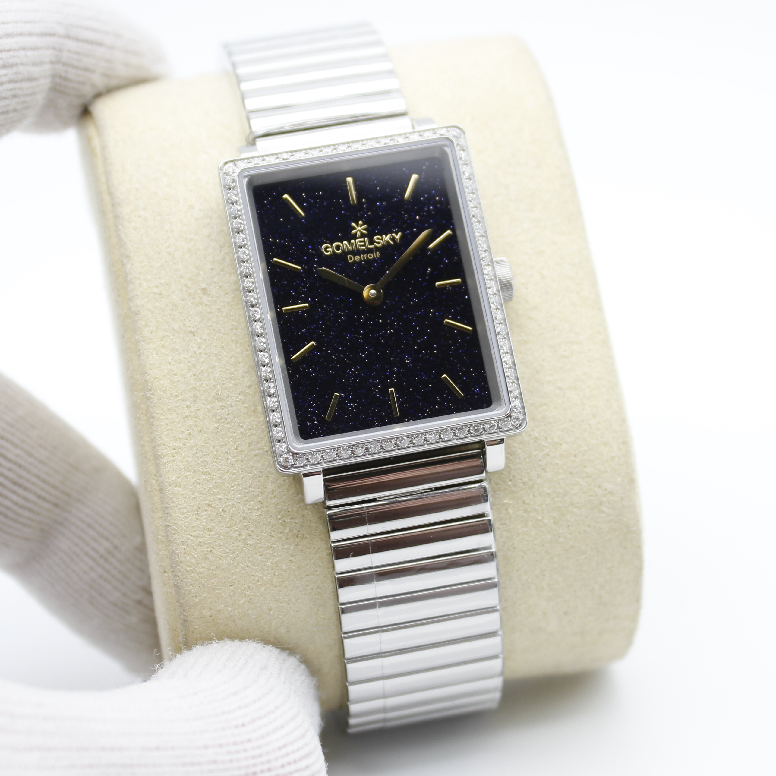 Shinola Gomelsky Shirley with Sandstone and diamonds OBO hd-aspect-1478890846-gomelsky-  main image 3