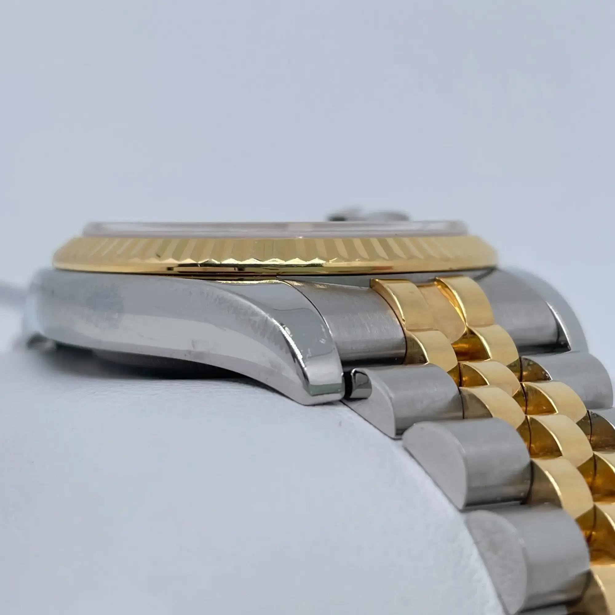 2000s Rolex 116233 Datejust 36mm 18K Yellow Gold Steel