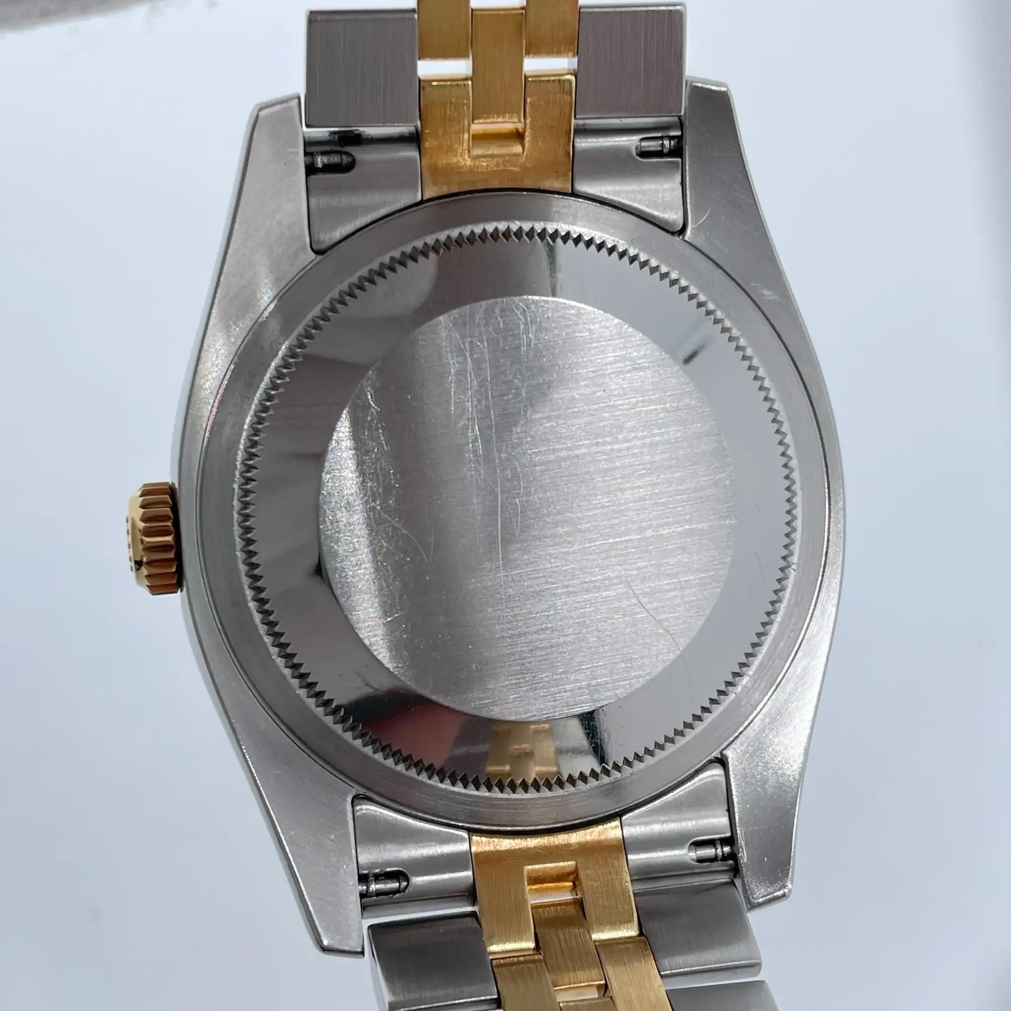 2000s Rolex 116233 Datejust 36mm 18K Yellow Gold Steel