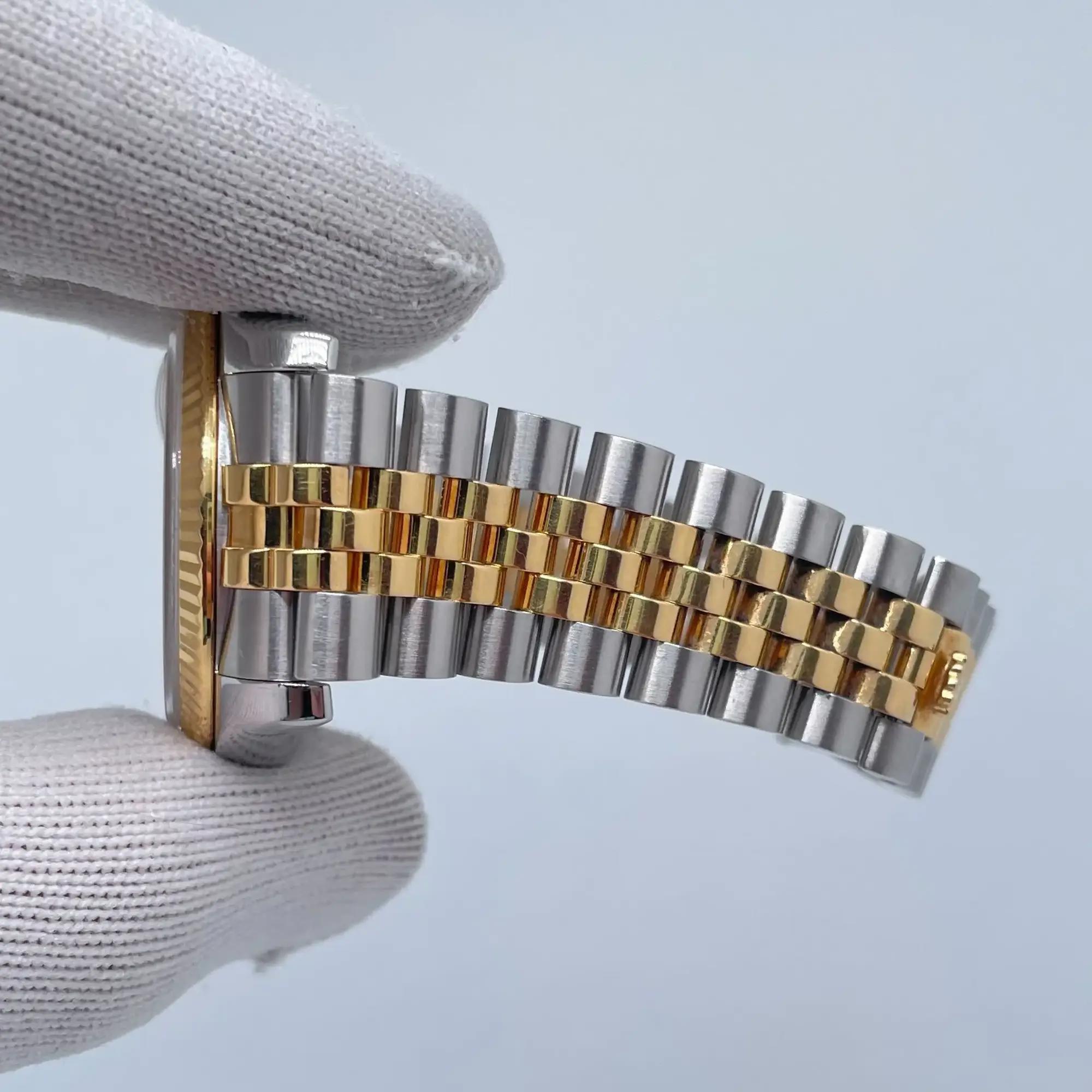 2000s Rolex 116233 Datejust 36mm 18K Yellow Gold Steel