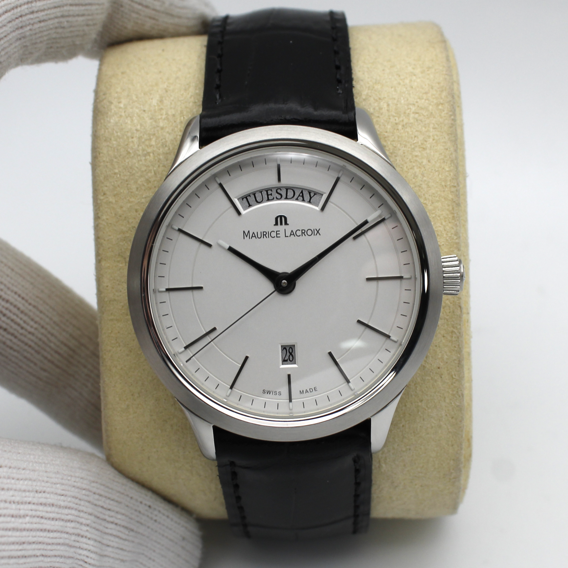 Maurice Lacroix Les Classiques Steel Silver Dial Quartz Watch