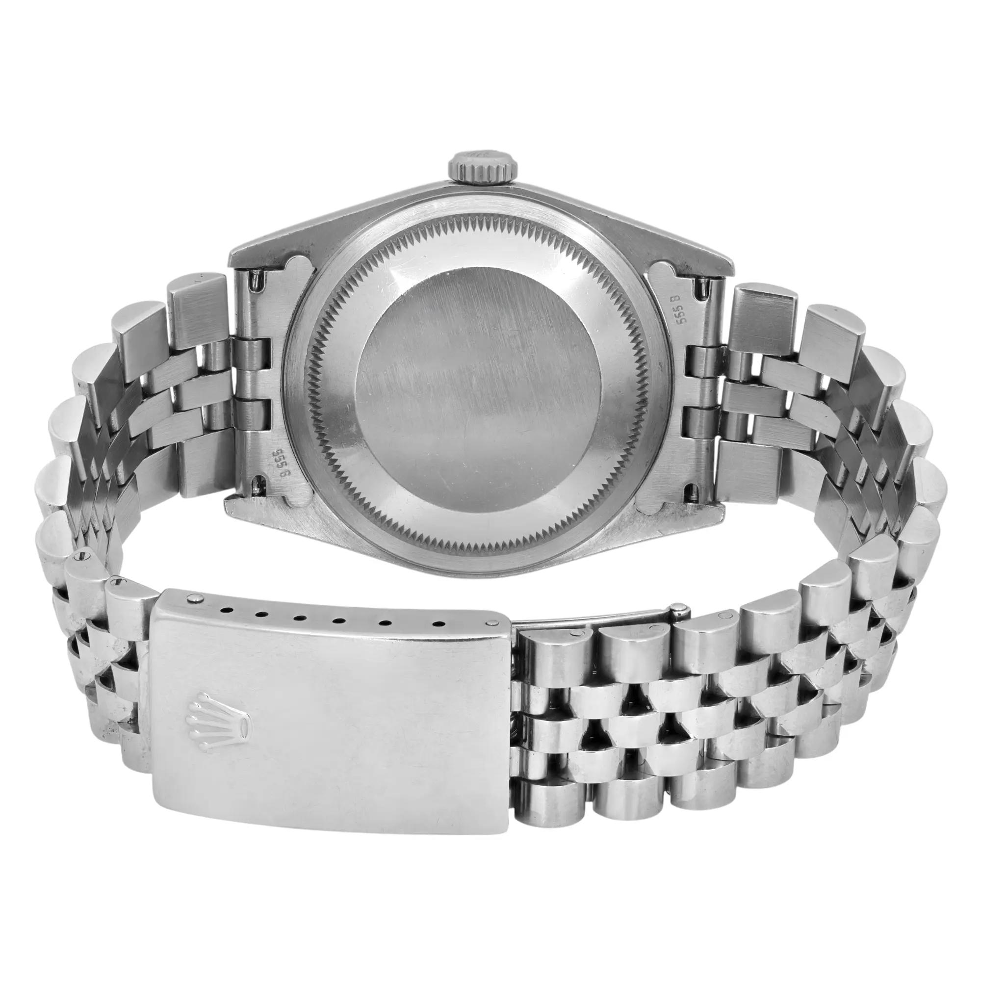 Rolex Datejust 18K White Gold Steel Roman White Dial Automatic