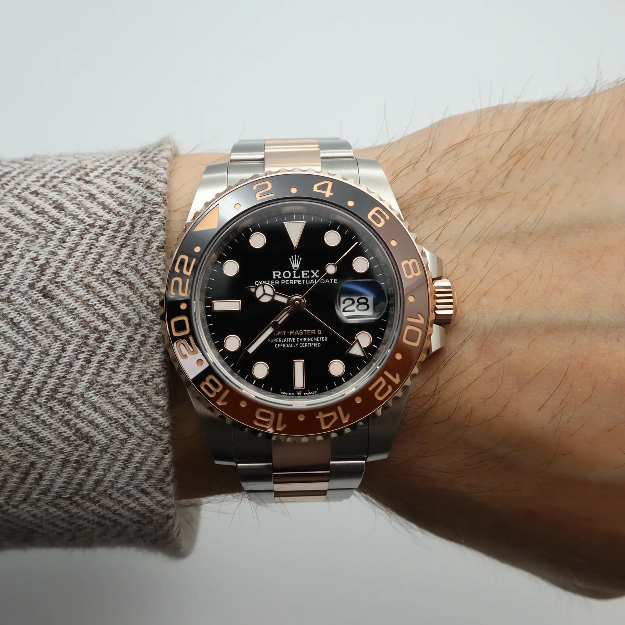 2025 New Rolex 126711CHNR GMT-Master II Rootbeer 18K Gold Steel