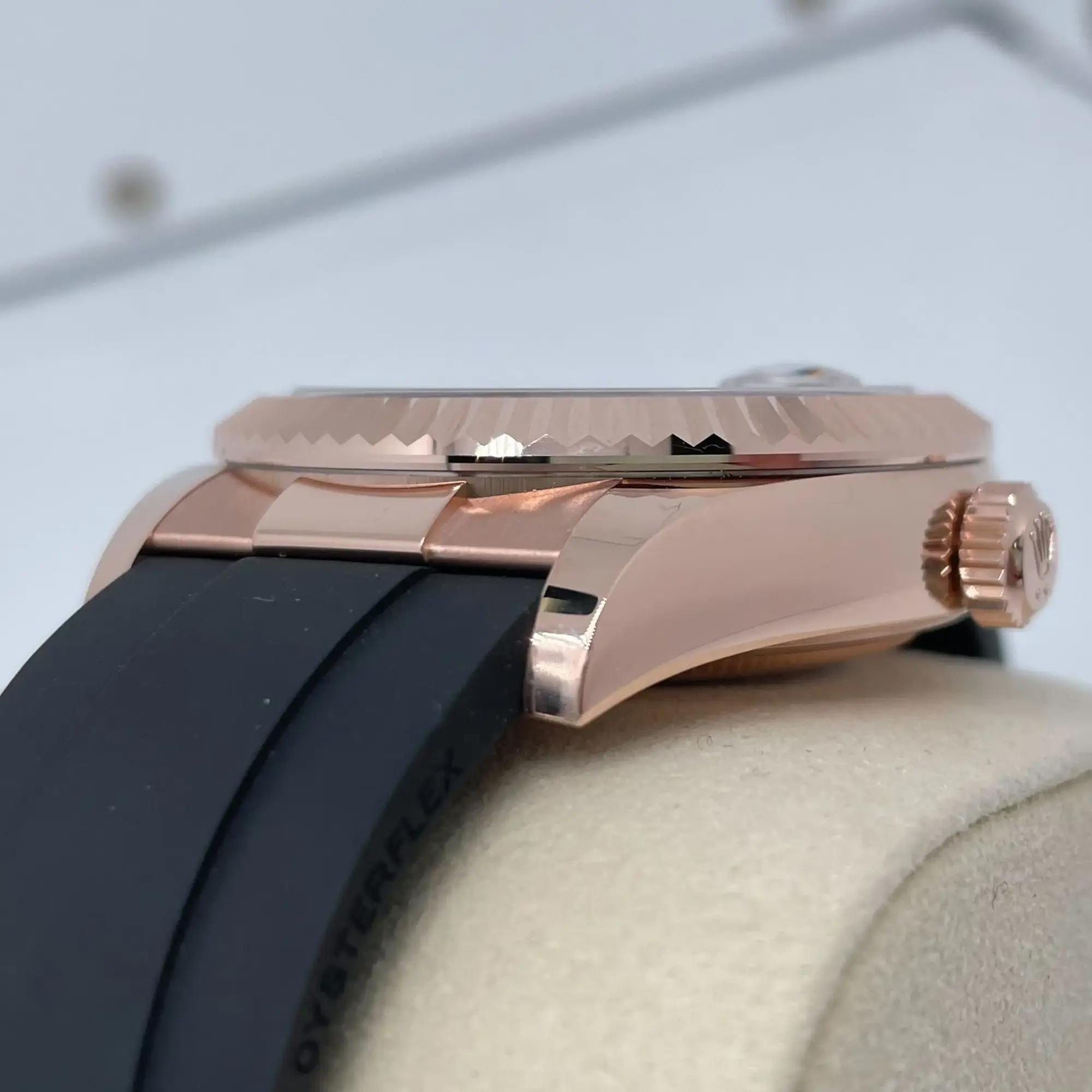 2025 New Rolex 336235 Sky-Dweller 42mm 18k Rose Gold Chocolate