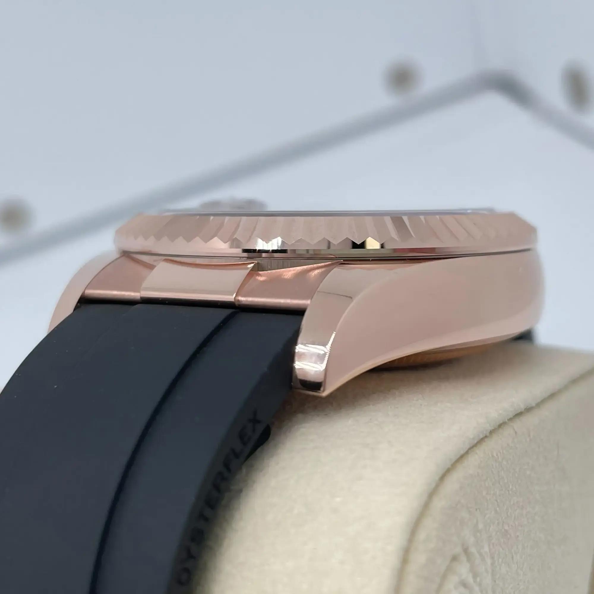 2025 New Rolex 336235 Sky-Dweller 42mm 18k Rose Gold Chocolate