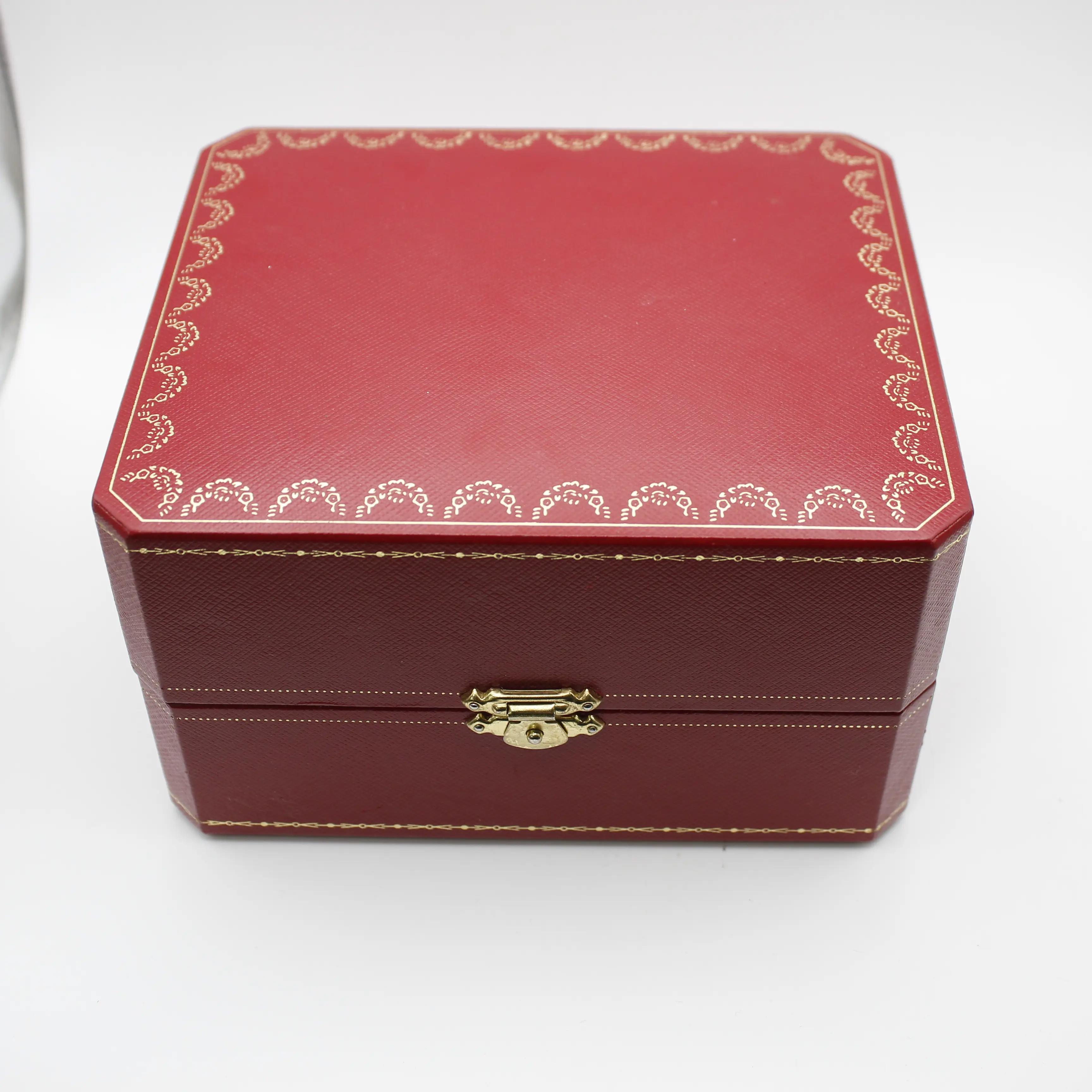 Cartier Red Presentation Storage Carrying Watch Box COWA0043 | eBay