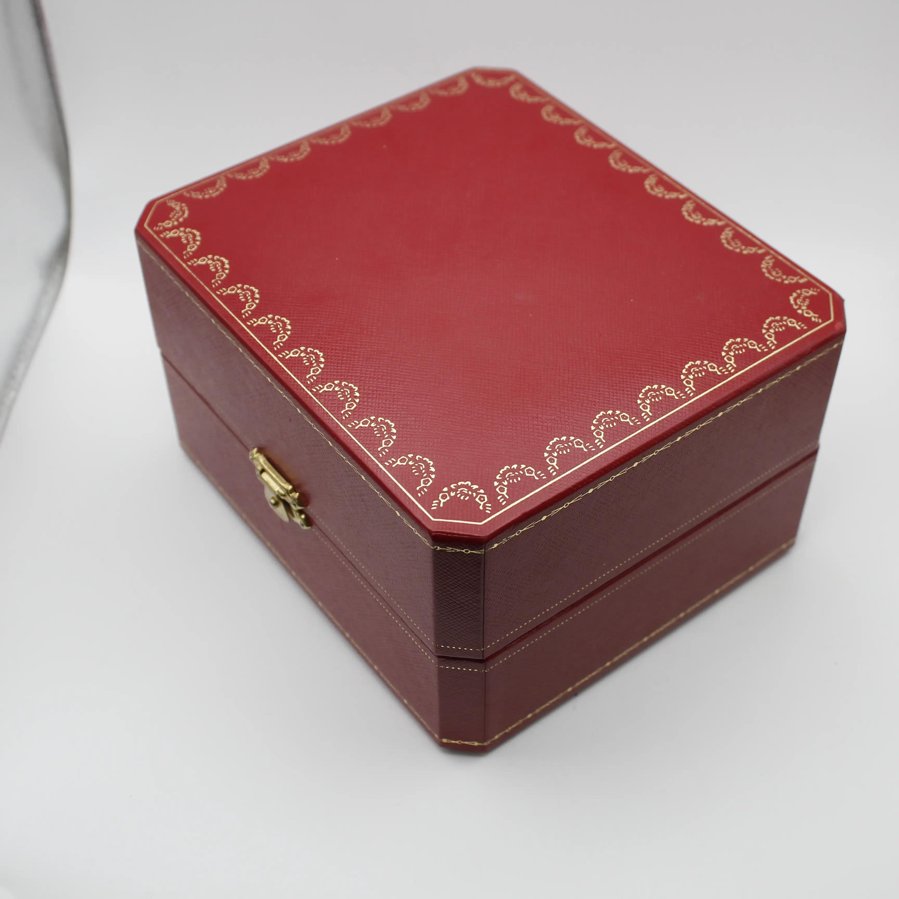 Cartier Red Presentation Storage Carrying Watch Box COWA0043 | eBay