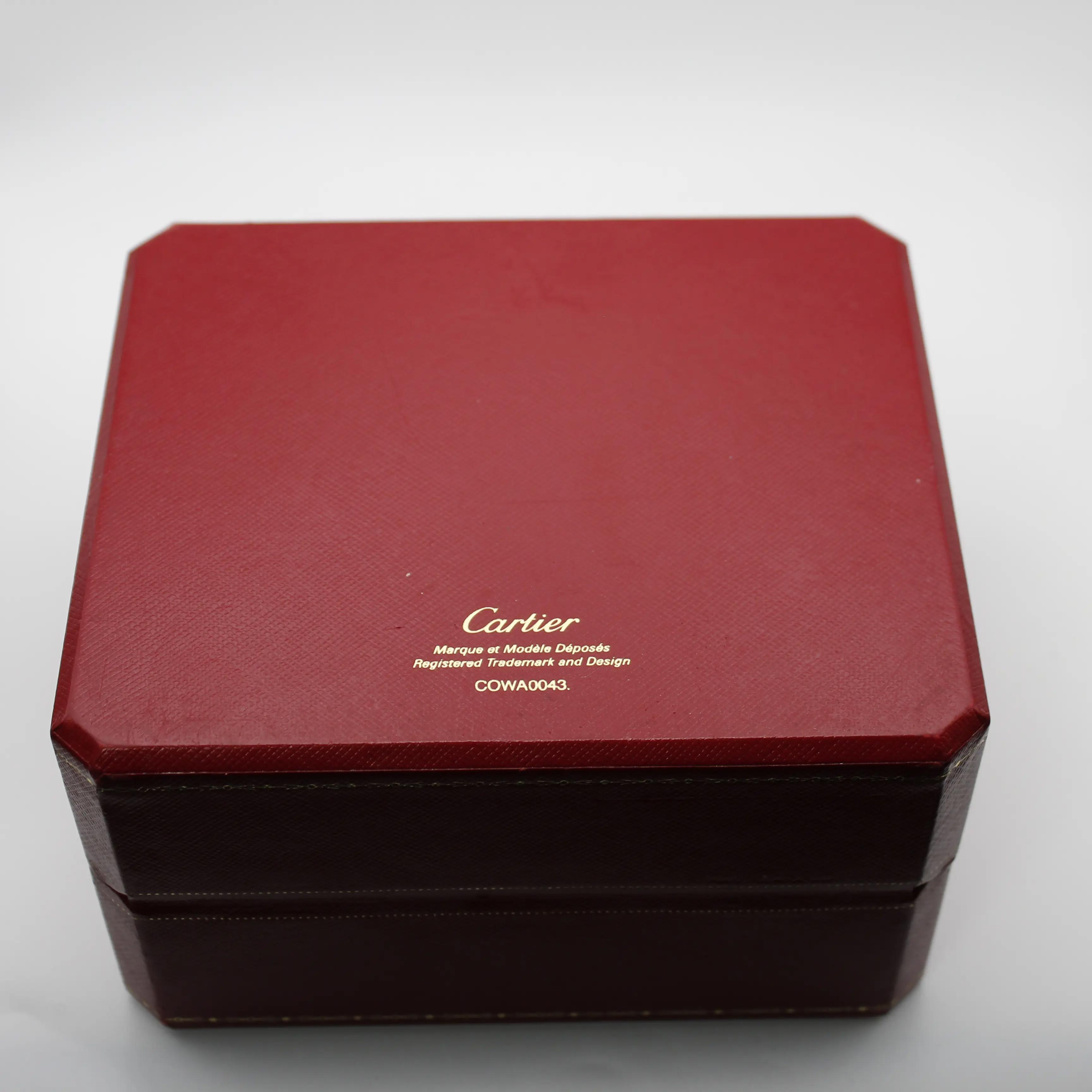 Cartier Red Presentation Storage Carrying Watch Box COWA0043 | eBay