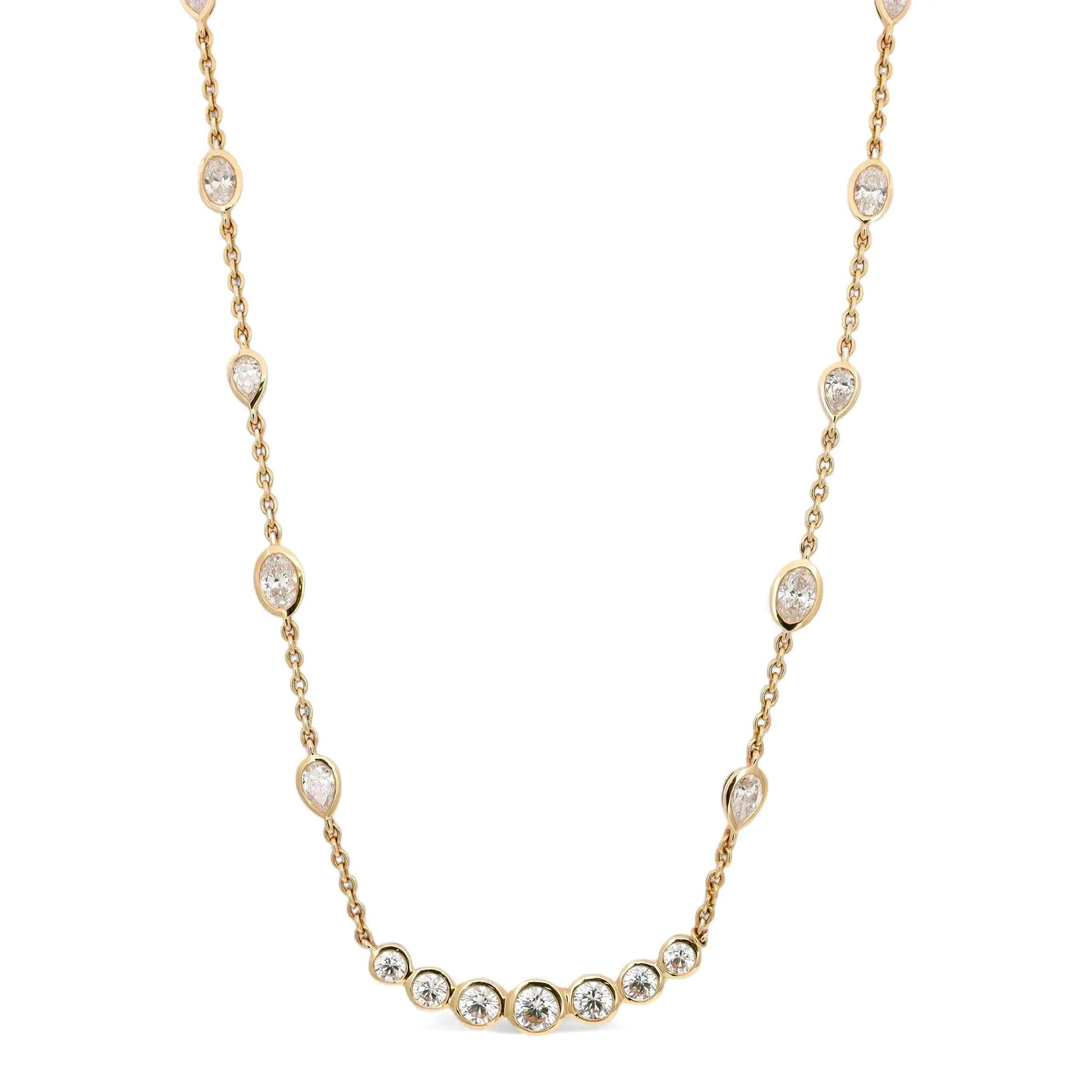 1st image of Rachel Koen 046229 Necklace with Diamonds, New condition