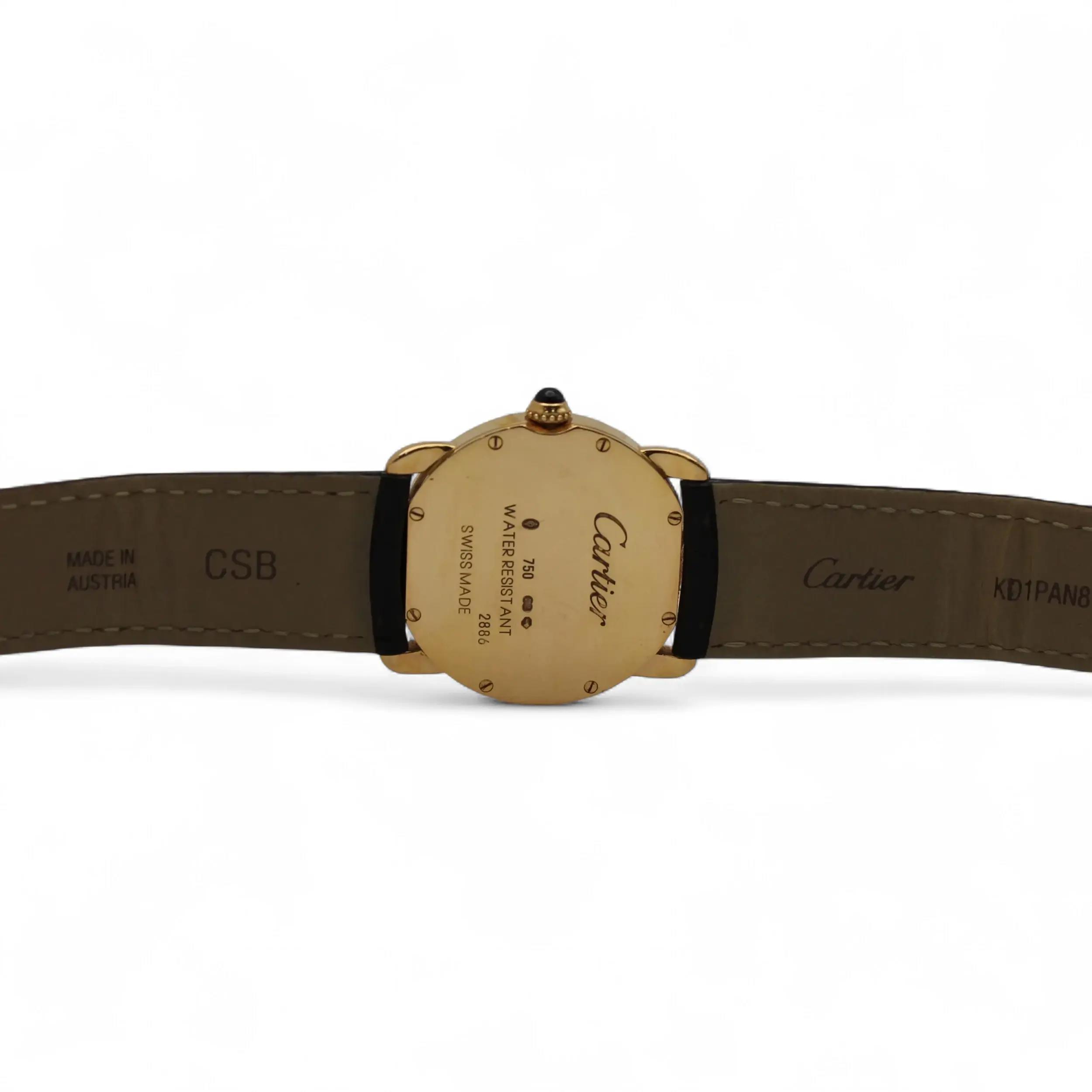 4th image of Cartier Ronde Wristwatch, PreOwned condition