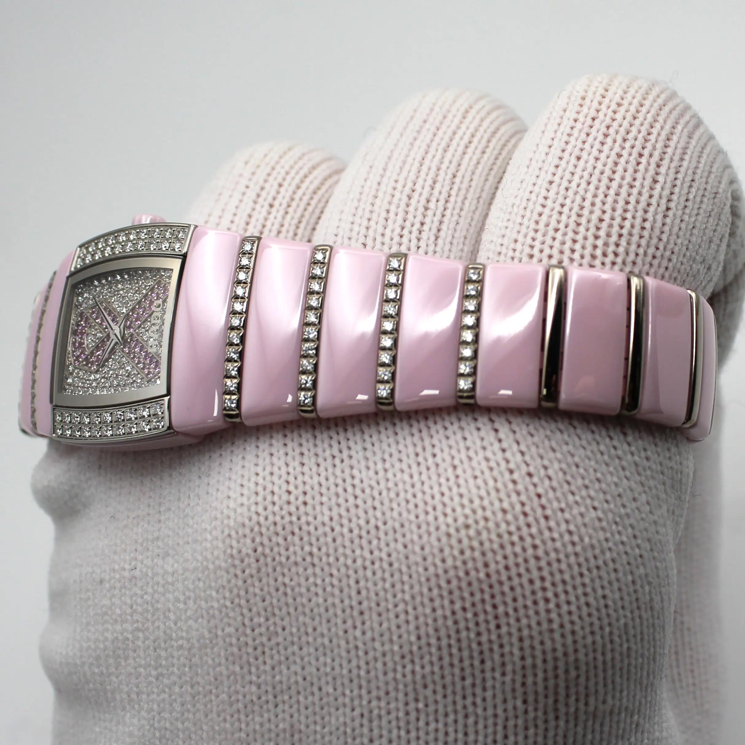 Rado Sintra Jubile Limited Edition Pink Ceramic Diamonds Ladies