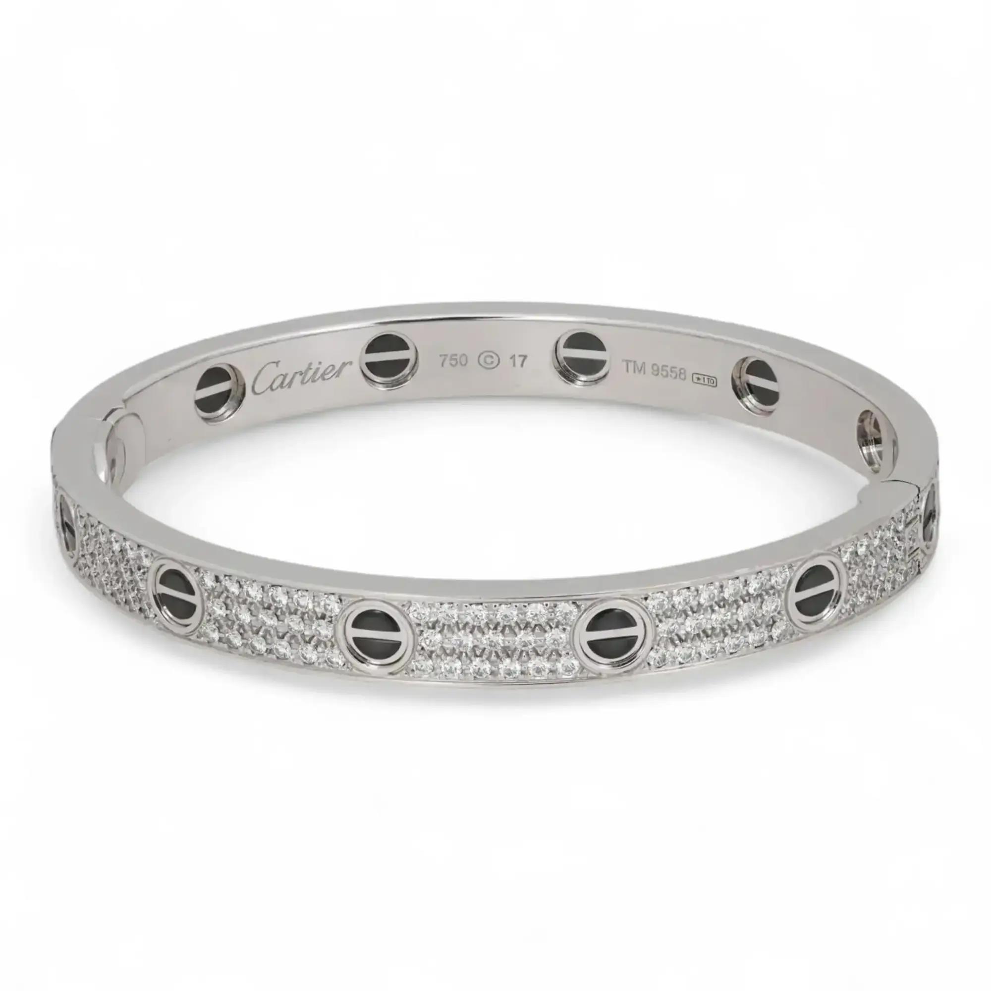 1st image of Cartier CRN6032415 Bracelet with Diamonds, PreOwned condition