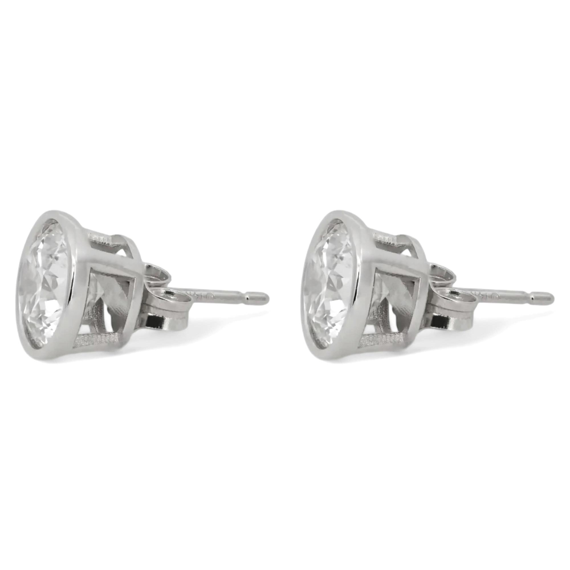 2nd image of Rachel Koen 046508 Earring with Diamonds, New condition