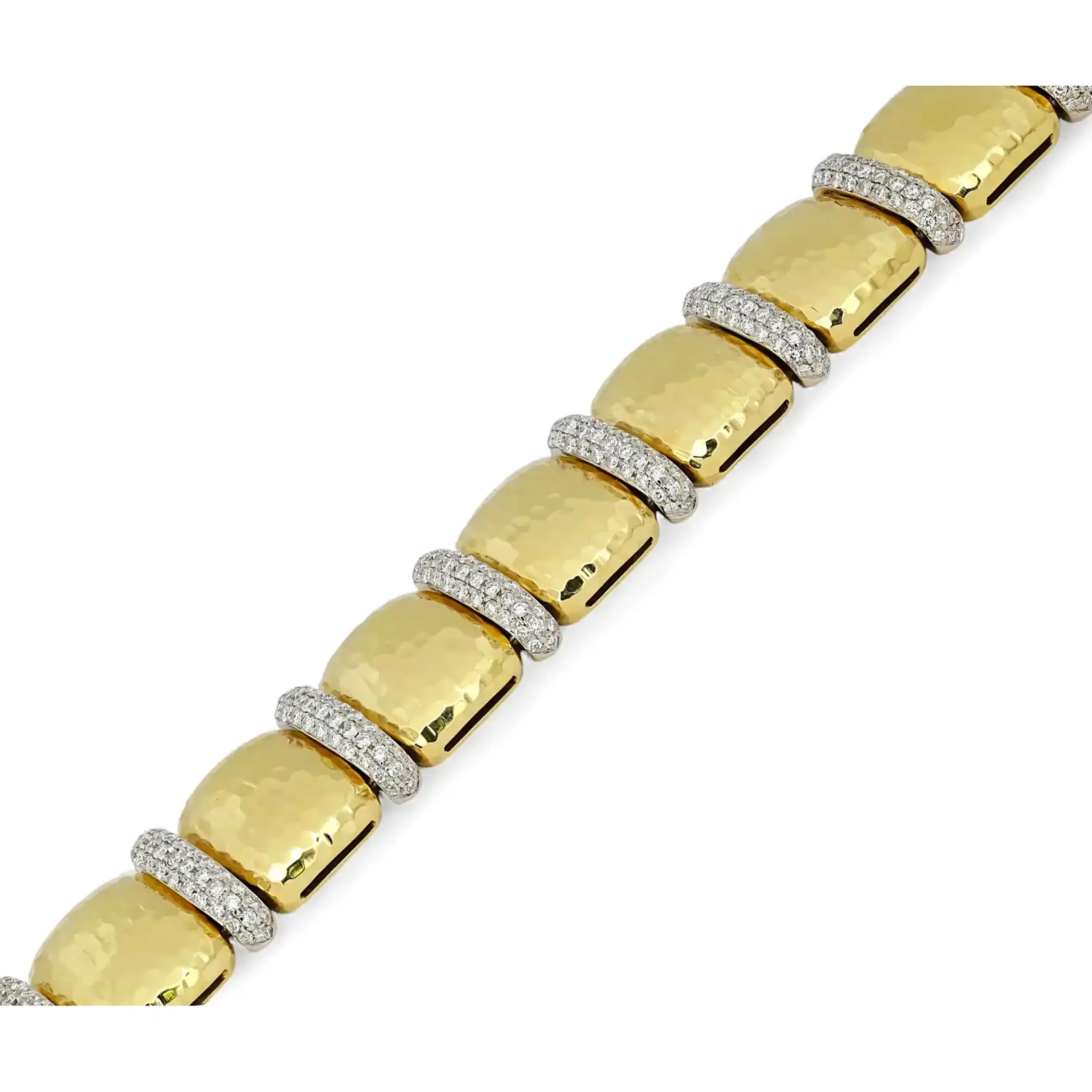 2nd image of Roberto Coin 046836 Bracelet with Diamonds, PreOwned condition