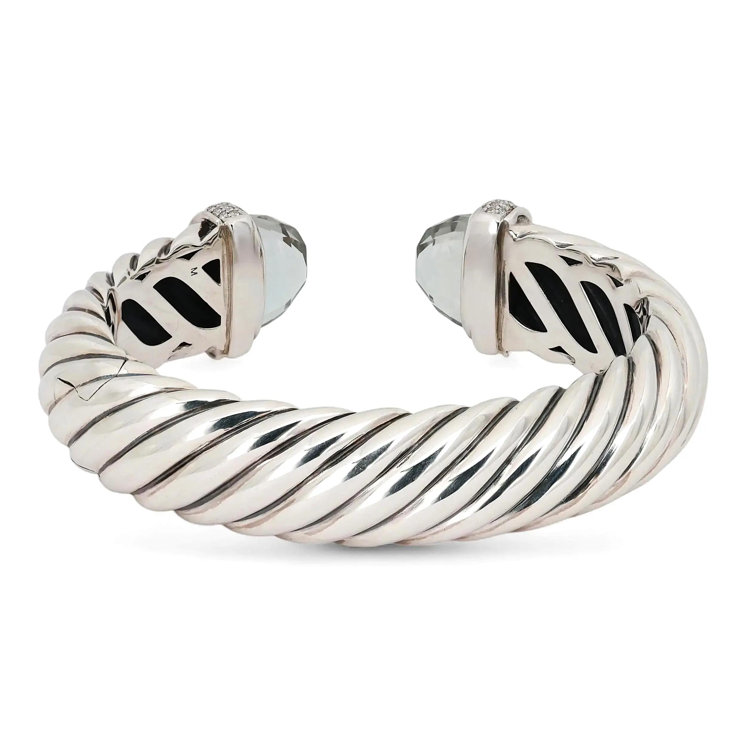 4th image of David Yurman 047039 Bracelet with Diamonds & Gemstones, PreOwned condition